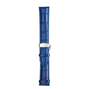 Blue Calfskin Leather Band,Premium watch strap
