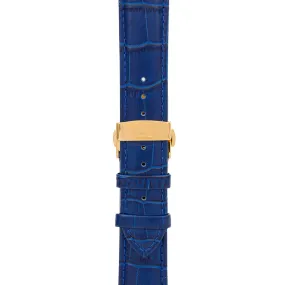 Blue Calfskin Leather Band,Premium watch strap