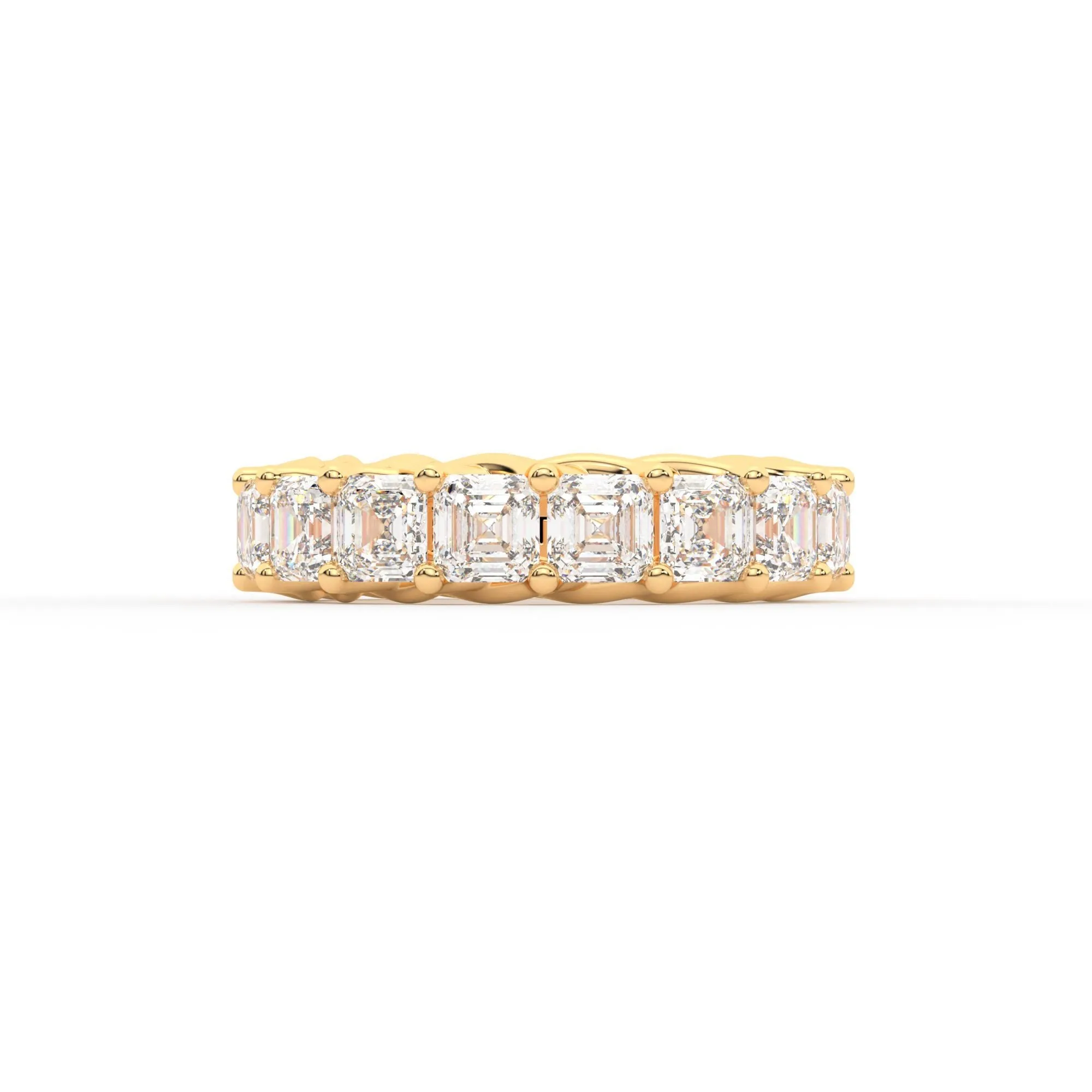 Eternal Assher cut eternity ring, Large, 5.5 ct. (Approx.),Eternity Rings