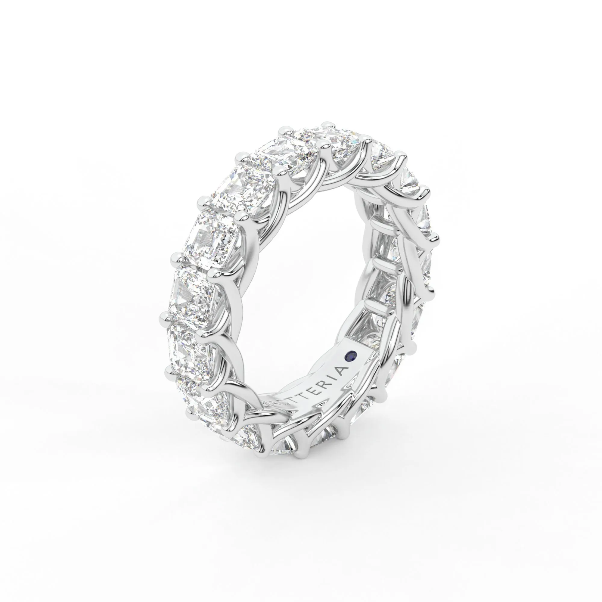 Eternal Assher cut eternity ring, Large, 5.5 ct. (Approx.),Eternity Rings