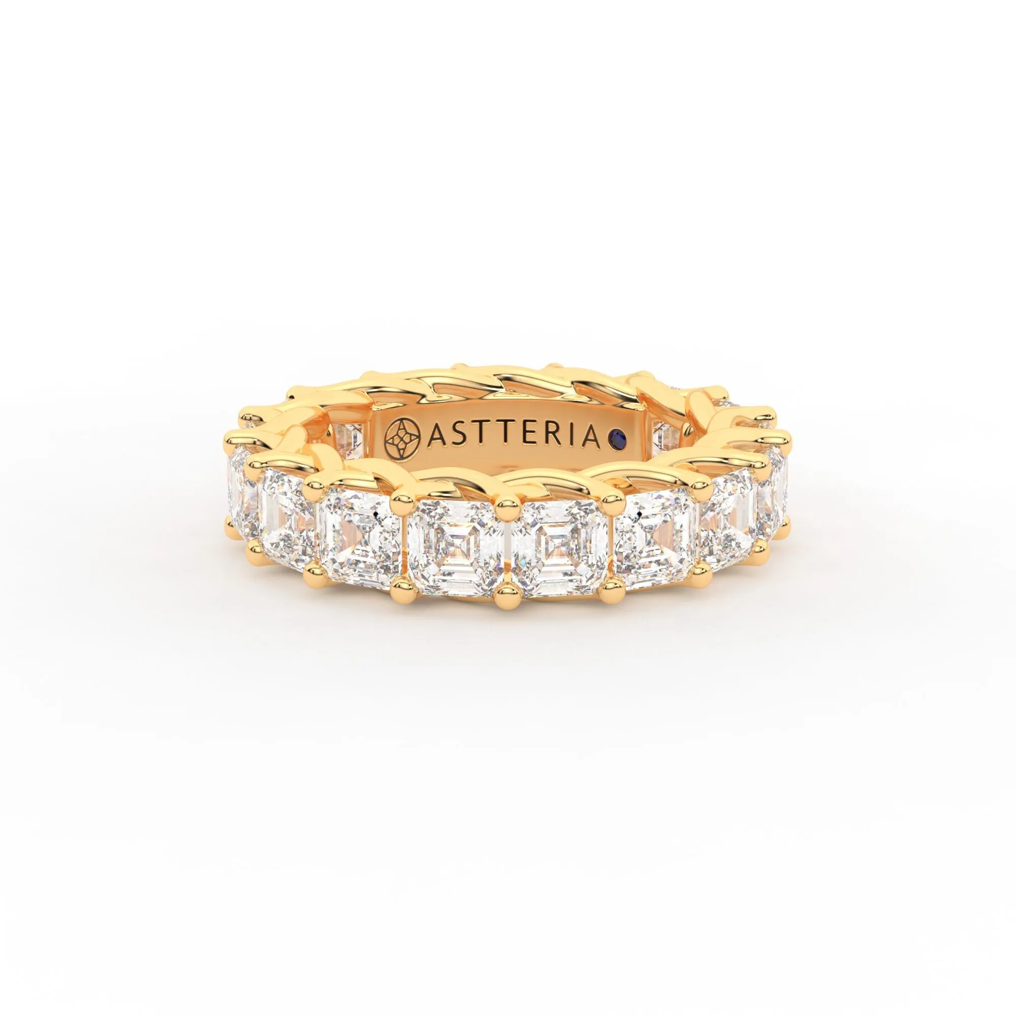 Eternal Assher cut eternity ring, Large, 5.5 ct. (Approx.),Eternity Rings