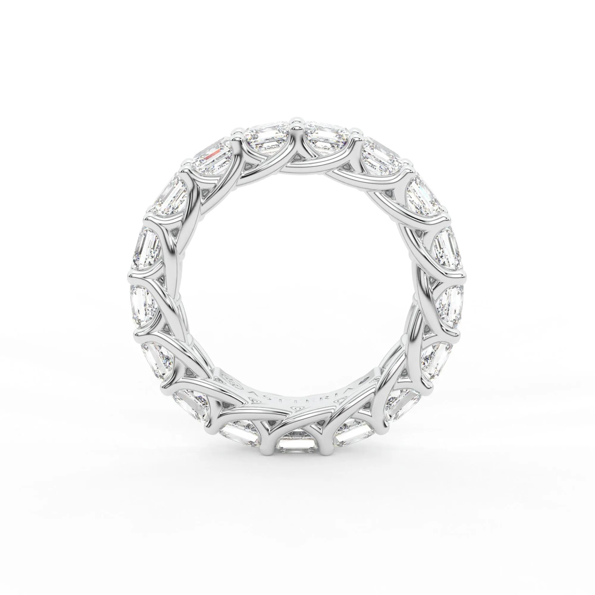 Eternal Assher cut eternity ring, Large, 5.5 ct. (Approx.),Eternity Rings