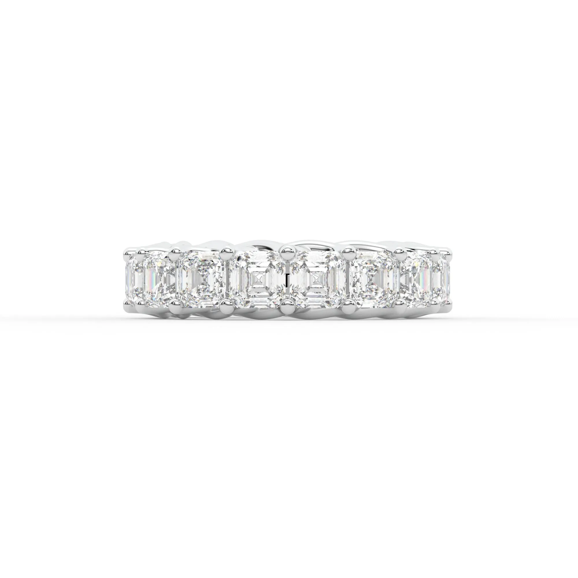 Eternal Assher cut eternity ring, Large, 5.5 ct. (Approx.),Eternity Rings