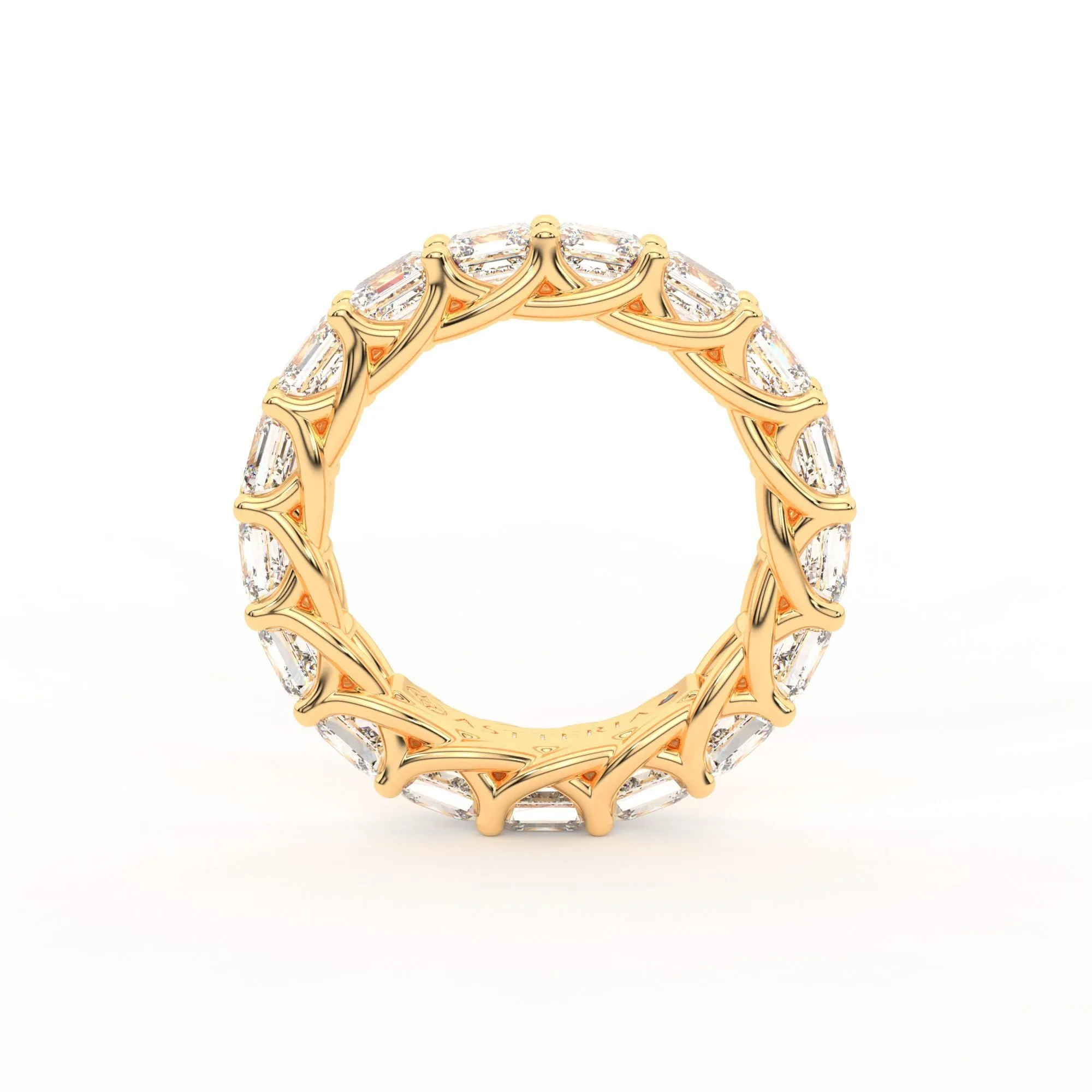 Eternal Assher cut eternity ring, Large, 5.5 ct. (Approx.),Eternity Rings