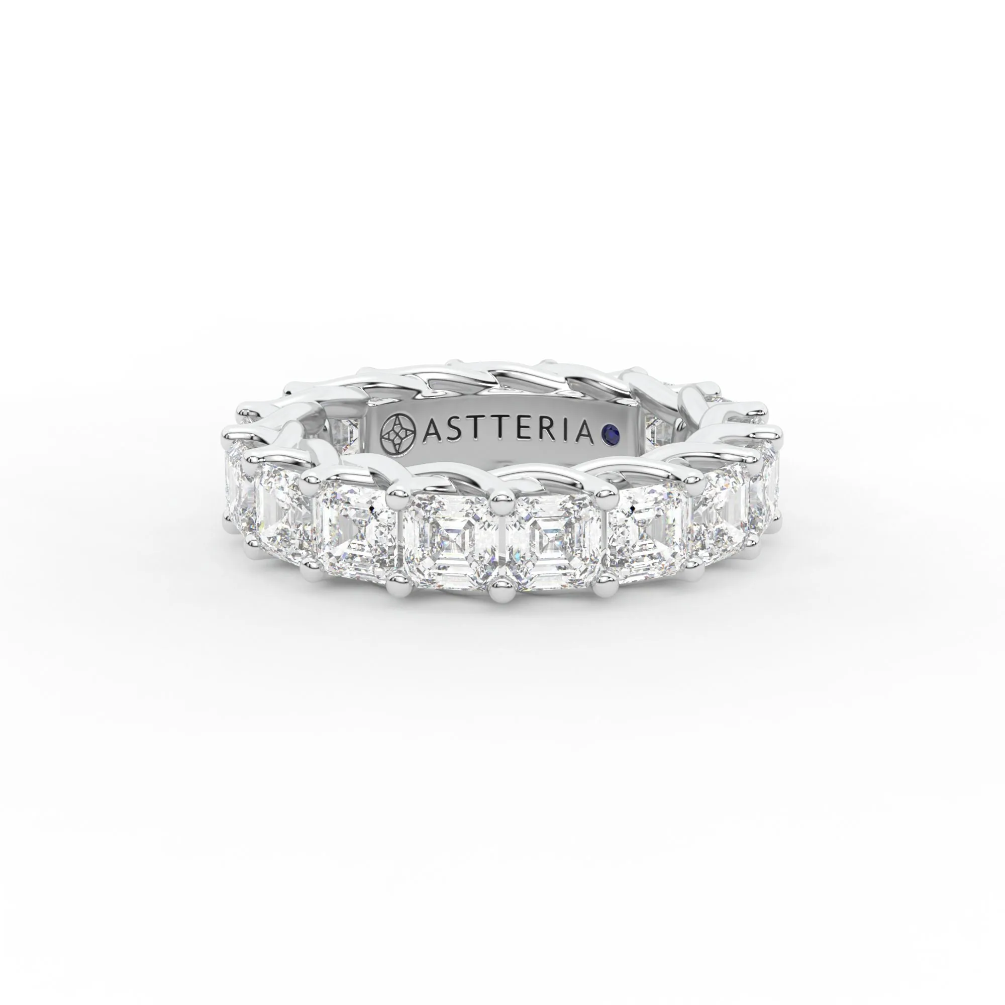 Eternal Assher cut eternity ring, Large, 5.5 ct. (Approx.),Eternity Rings