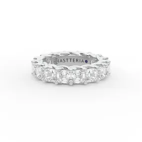 Eternal Assher cut eternity ring, Large, 5.5 ct. (Approx.),Eternity Rings