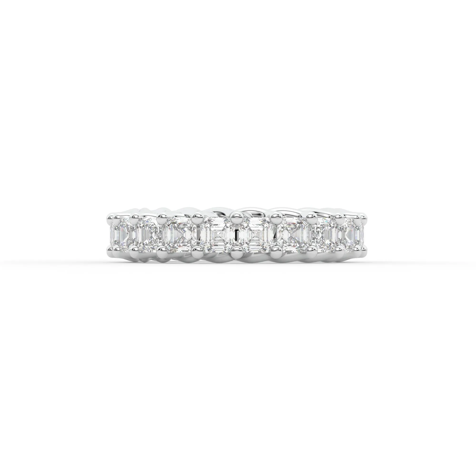 Eternal Assher cut eternity ring, Medium, 3.0 ct. (Approx.),Eternity Rings
