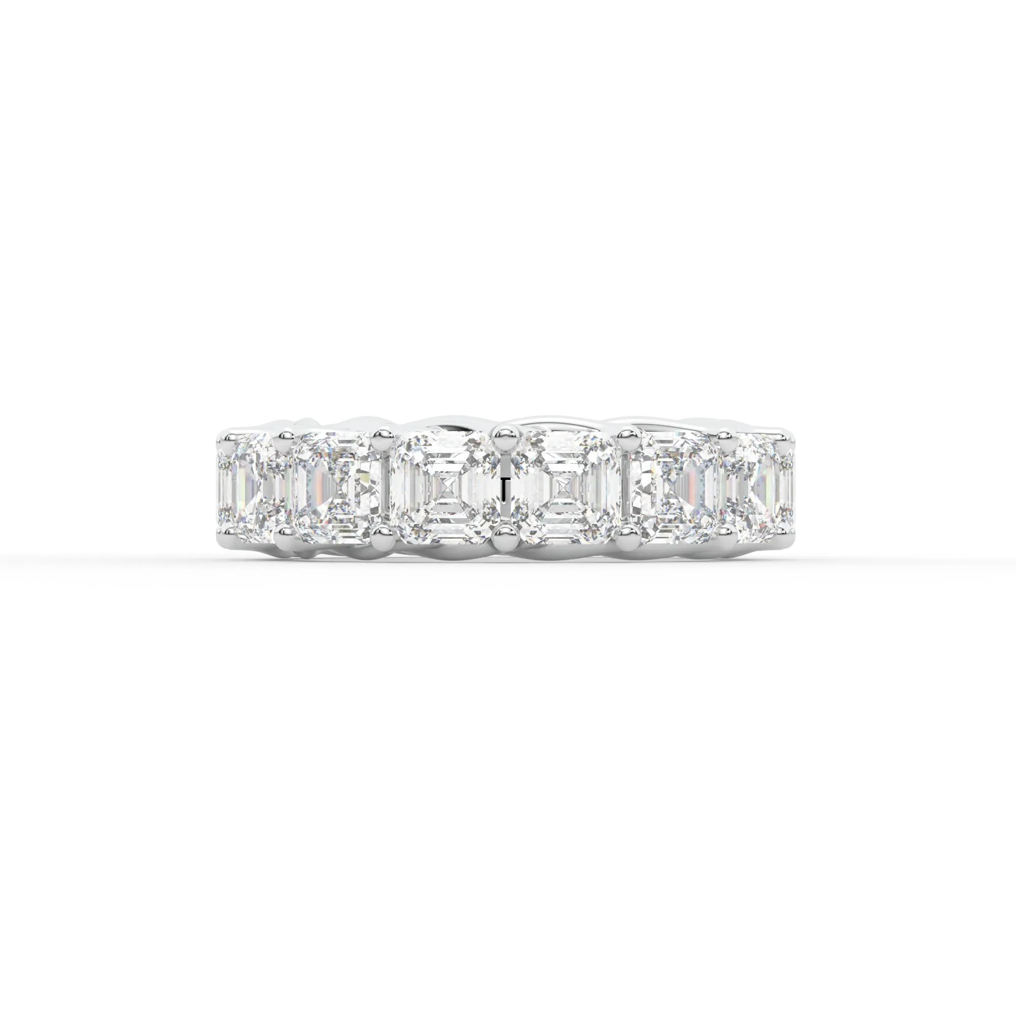 Eternal Assher cut eternity ring, X-Large, 7.5 ct. (Approx.),Eternity Rings