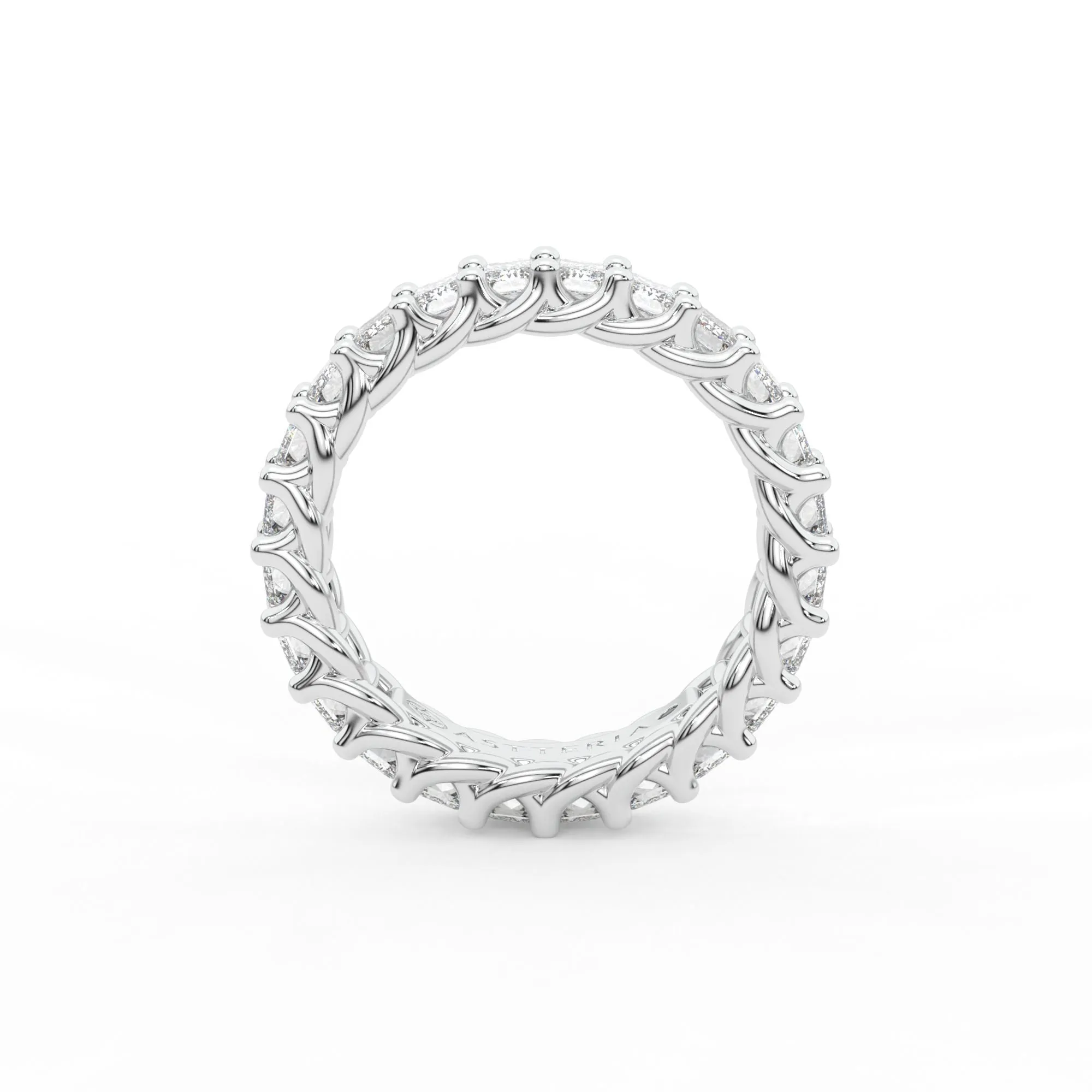 Eternal emerald shape eternity ring, Large, 3.5 ct. (Approx.),Eternity Rings