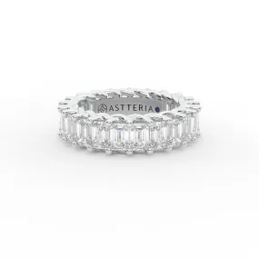 Eternal emerald shape eternity ring, X-Large, 5.5 ct. (Approx.),Eternity Rings