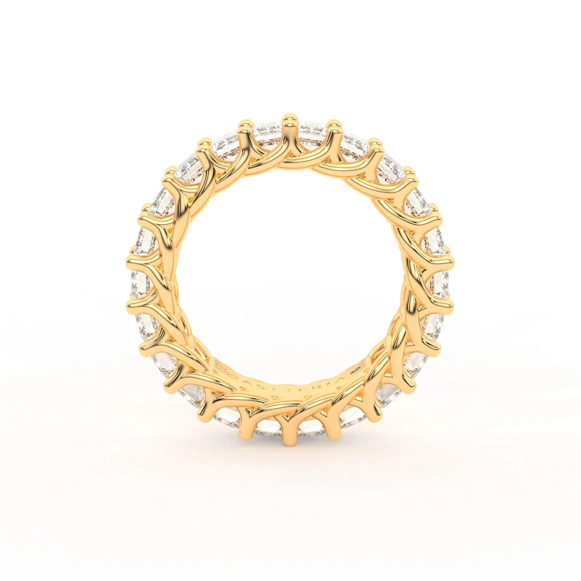 Eternal emerald shape eternity ring, X-Large, 5.5 ct. (Approx.),Eternity Rings