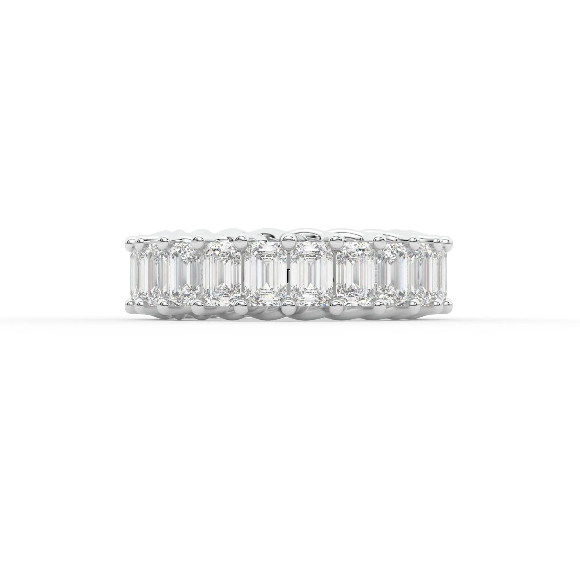 Eternal emerald shape eternity ring, X-Large, 5.5 ct. (Approx.),Eternity Rings