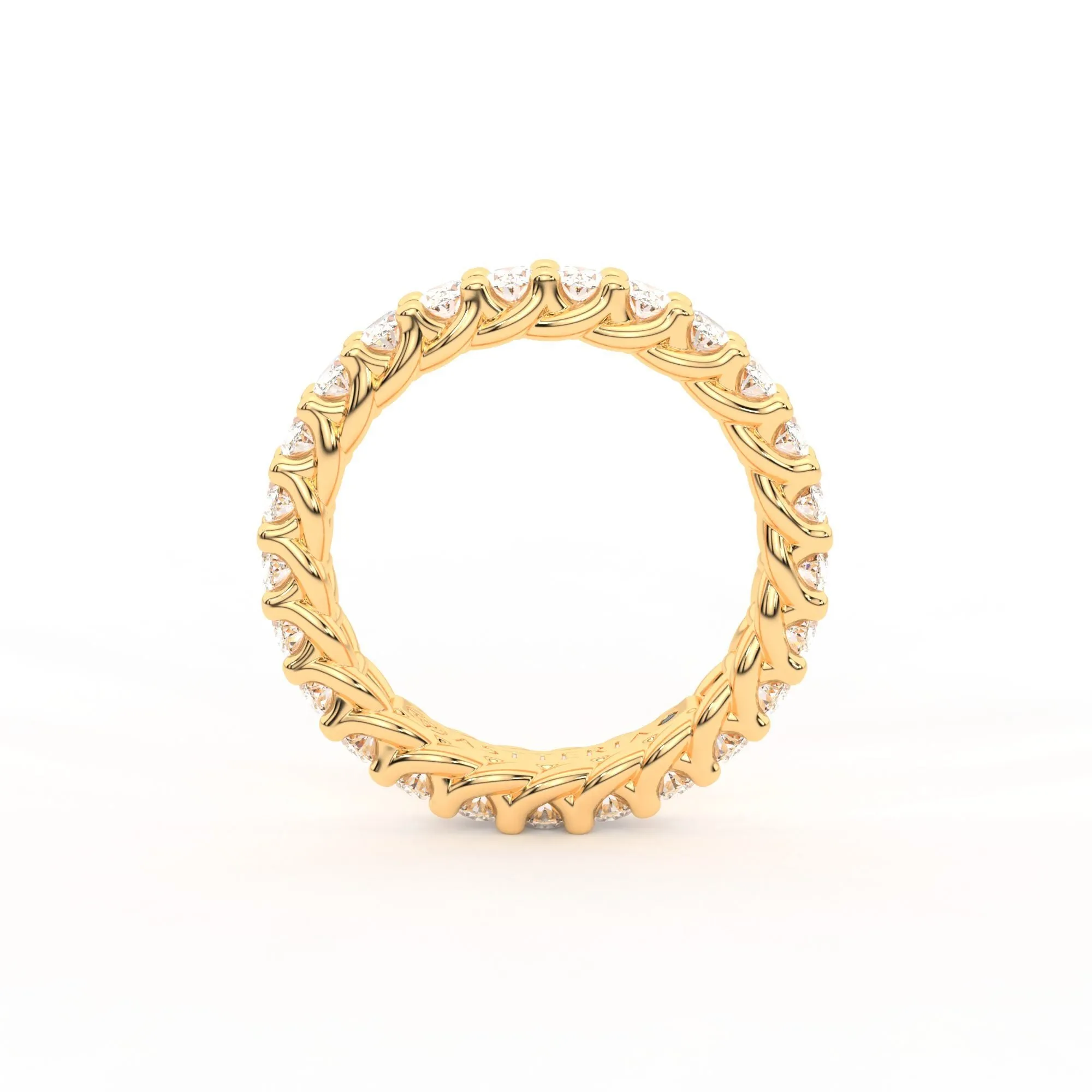 Eternal oval shape eternity ring, Medium, 2.5 ct. (Approx.),Eternity Rings