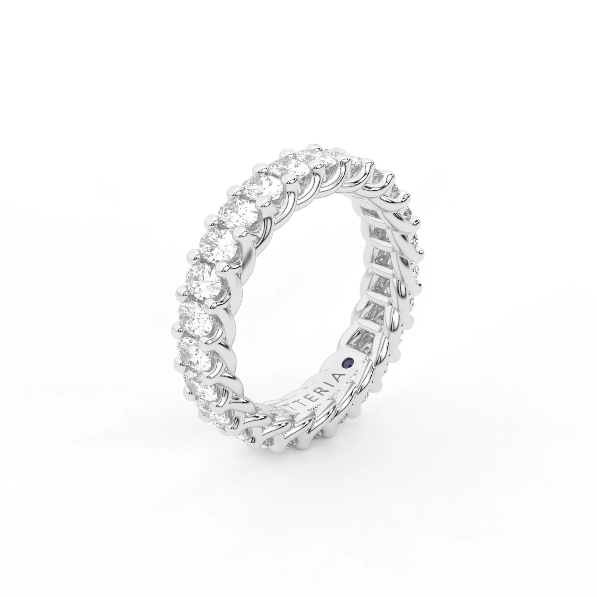 Eternal oval shape eternity ring, Medium, 2.5 ct. (Approx.),Eternity Rings