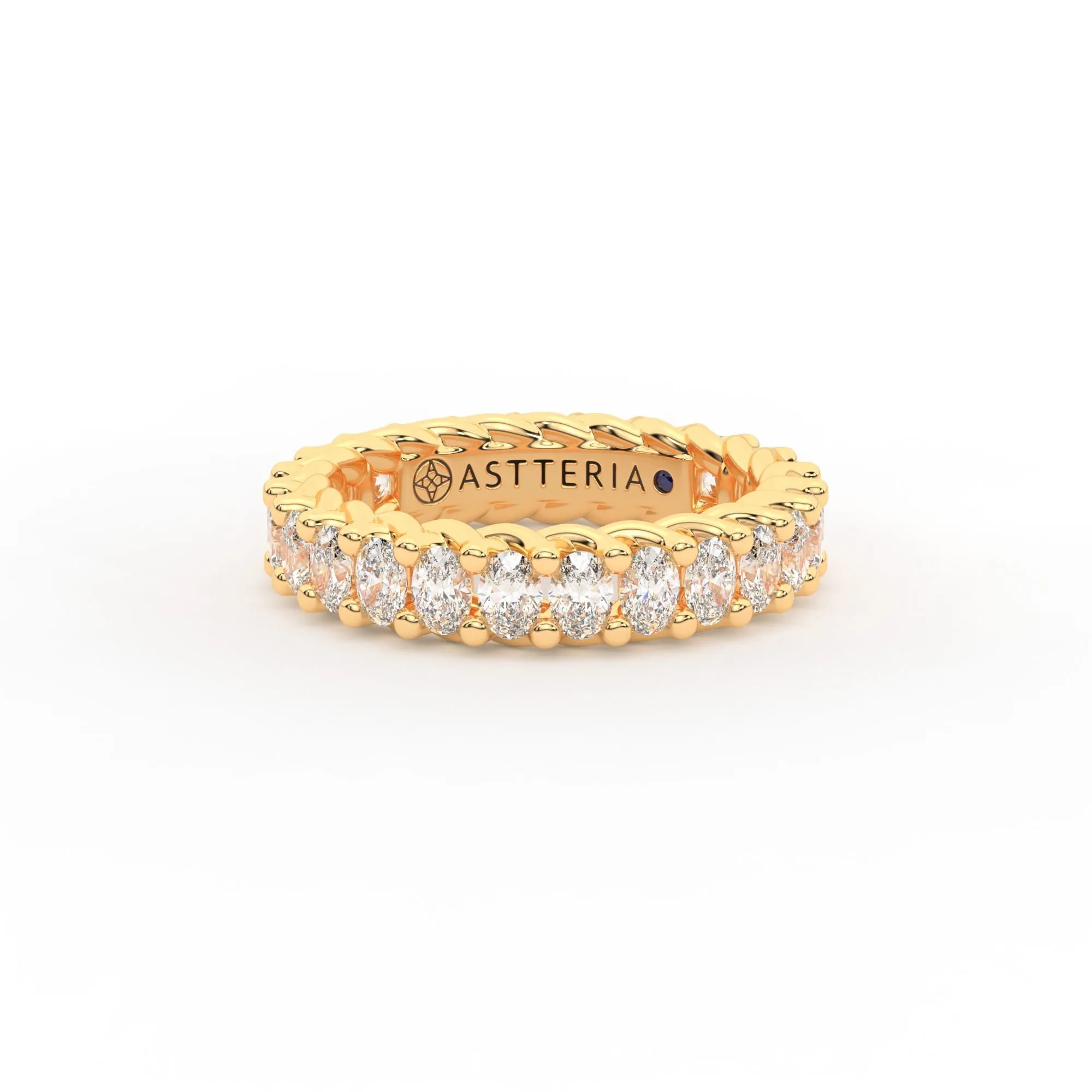 Eternal oval shape eternity ring, Medium, 2.5 ct. (Approx.),Eternity Rings