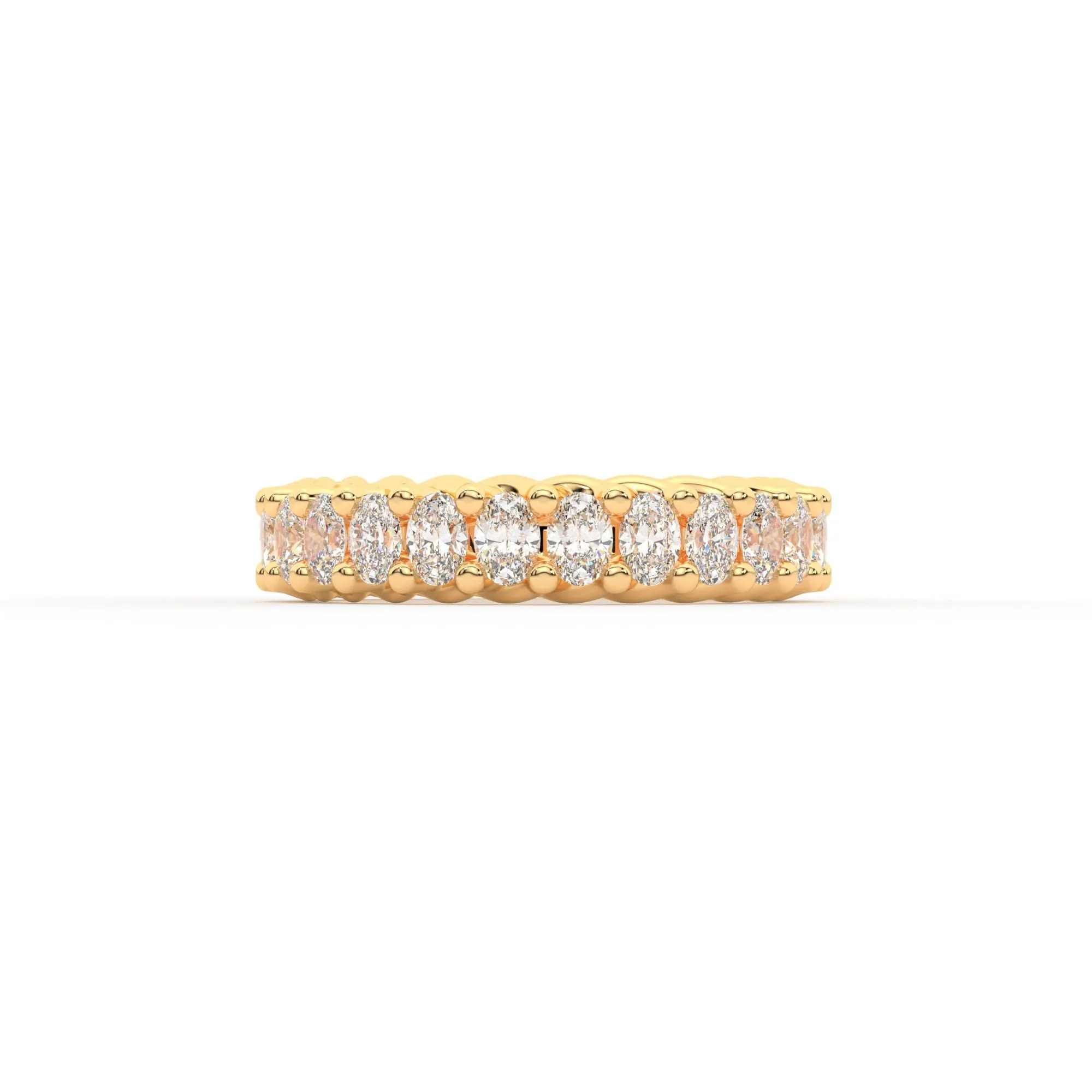 Eternal oval shape eternity ring, Medium, 2.5 ct. (Approx.),Eternity Rings