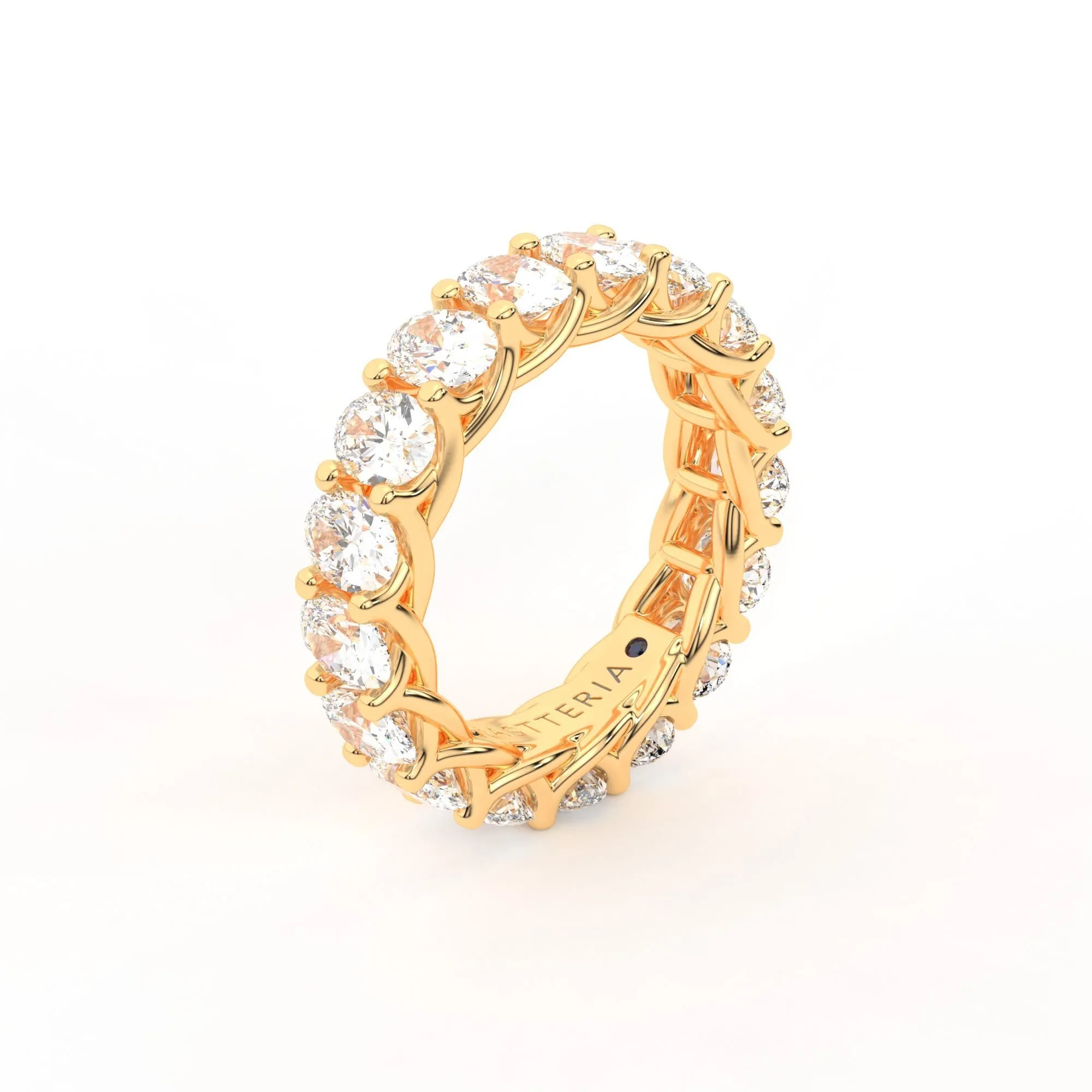 Eternal oval shape eternity ring, X-Large, 5.0 ct. (Approx.),Eternity Rings