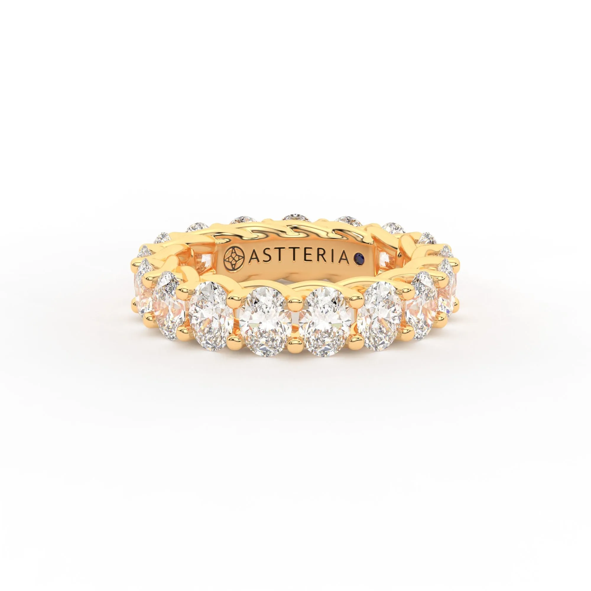 Eternal oval shape eternity ring, X-Large, 5.0 ct. (Approx.),Eternity Rings