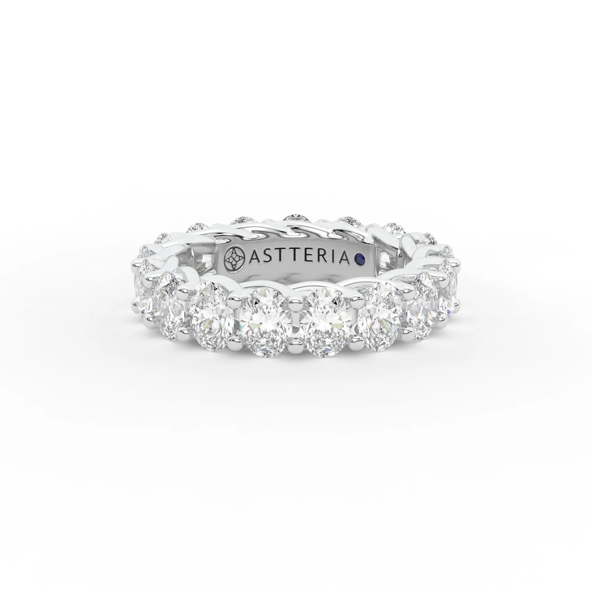 Eternal oval shape eternity ring, X-Large, 5.0 ct. (Approx.),Eternity Rings