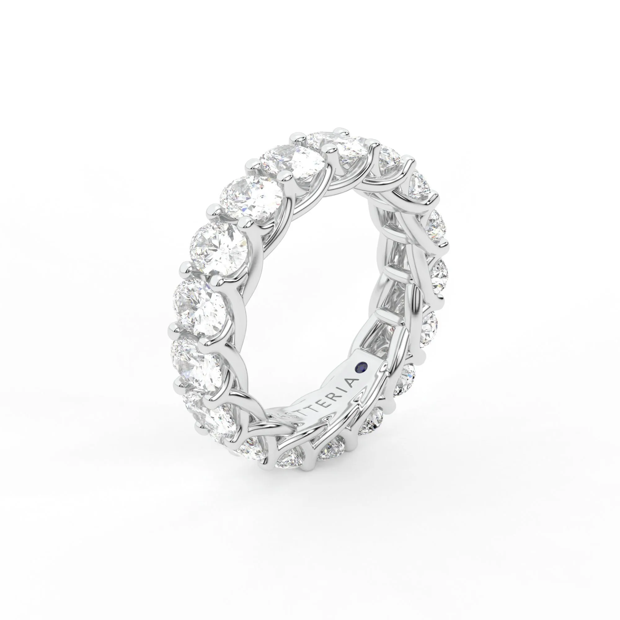 Eternal oval shape eternity ring, X-Large, 5.0 ct. (Approx.),Eternity Rings
