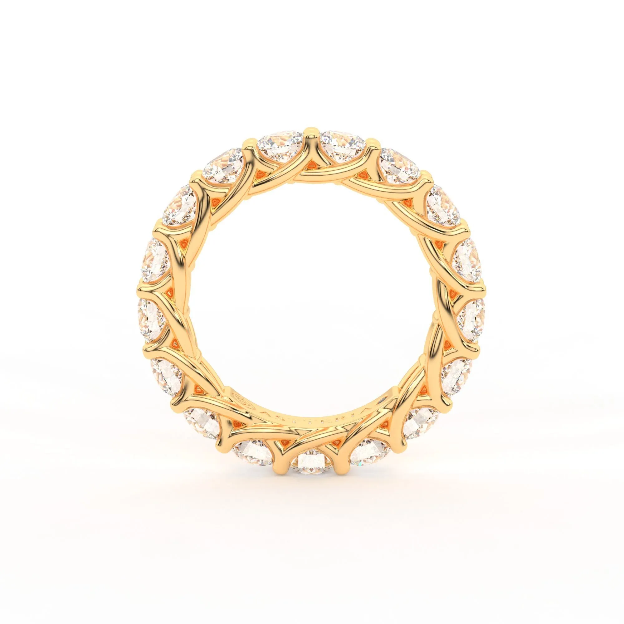 Eternal round shape eternity ring, Large, 4.5 ct. (Approx.),Eternity Rings