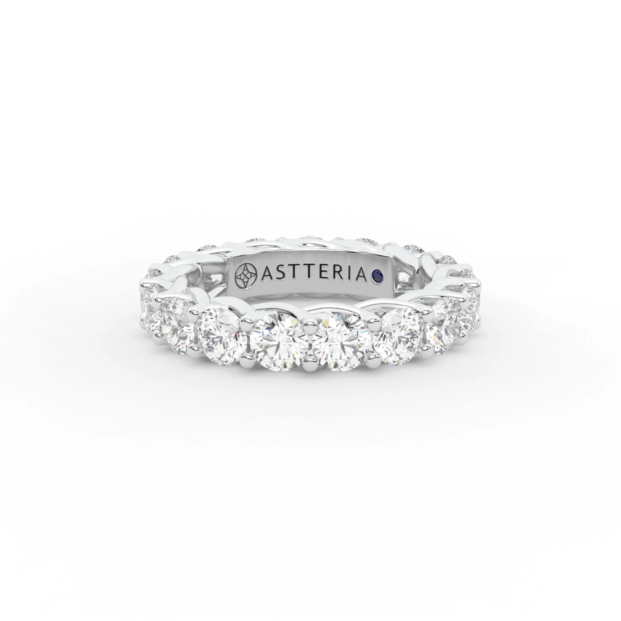 Eternal round shape eternity ring, Large, 4.5 ct. (Approx.),Eternity Rings