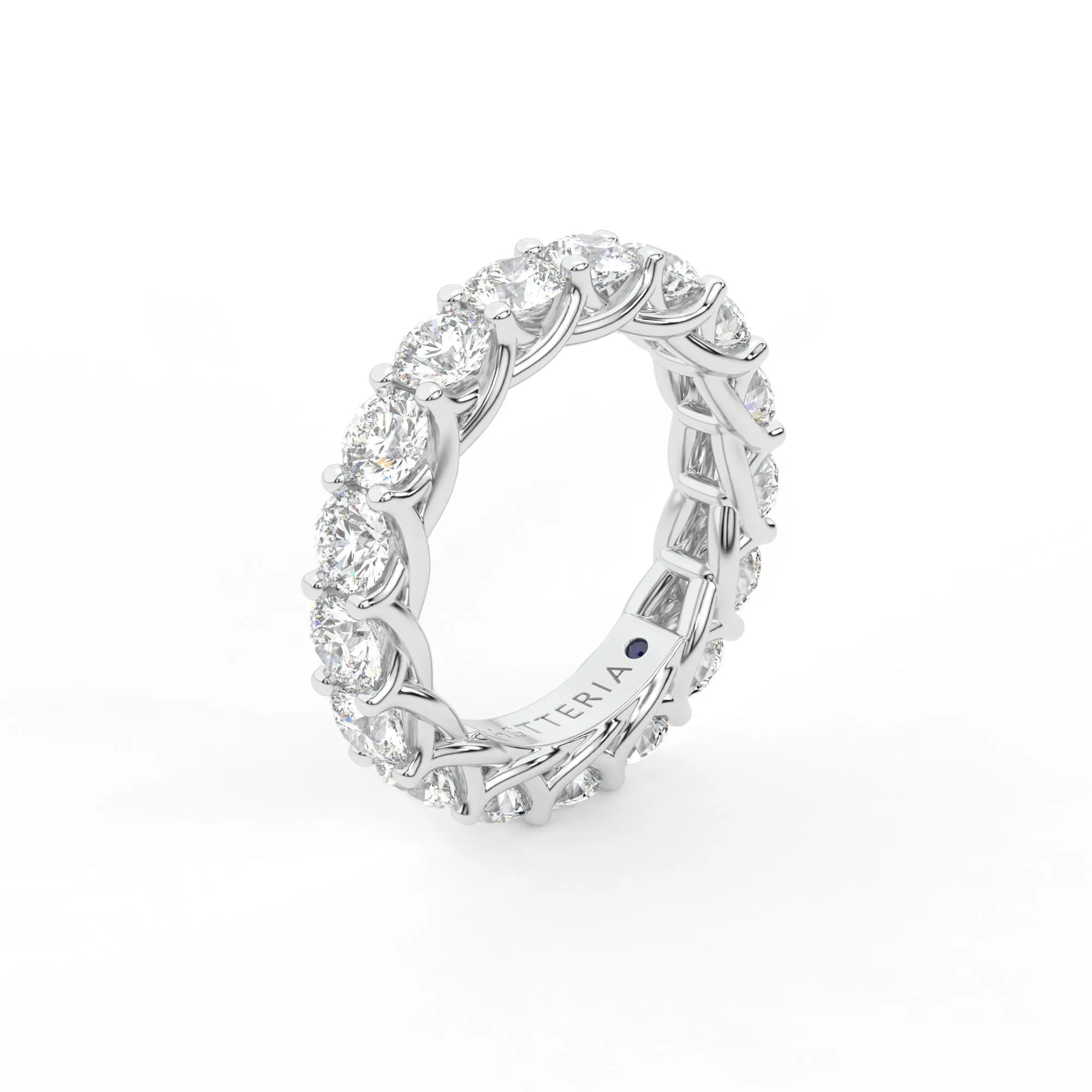 Eternal round shape eternity ring, Large, 4.5 ct. (Approx.),Eternity Rings