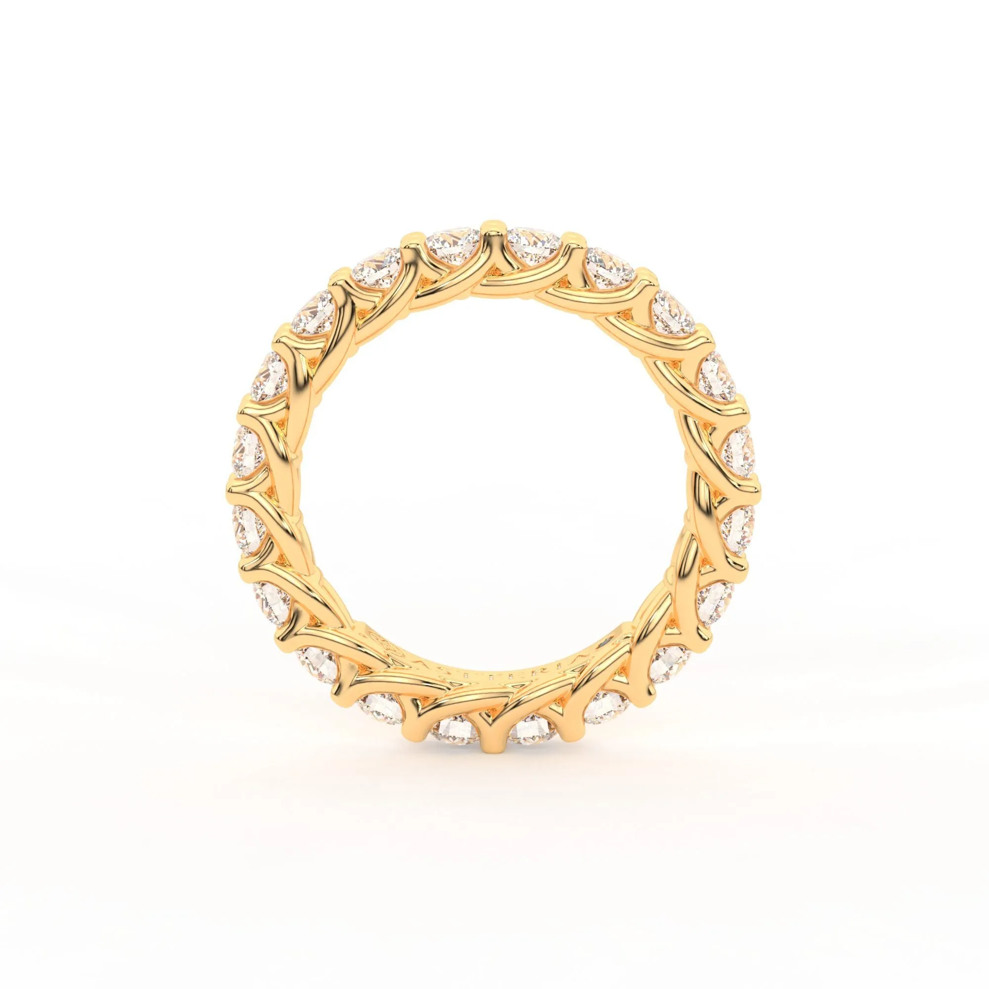 Eternal round shape eternity ring, Medium, 2.0 ct. (Approx.),Eternity Rings