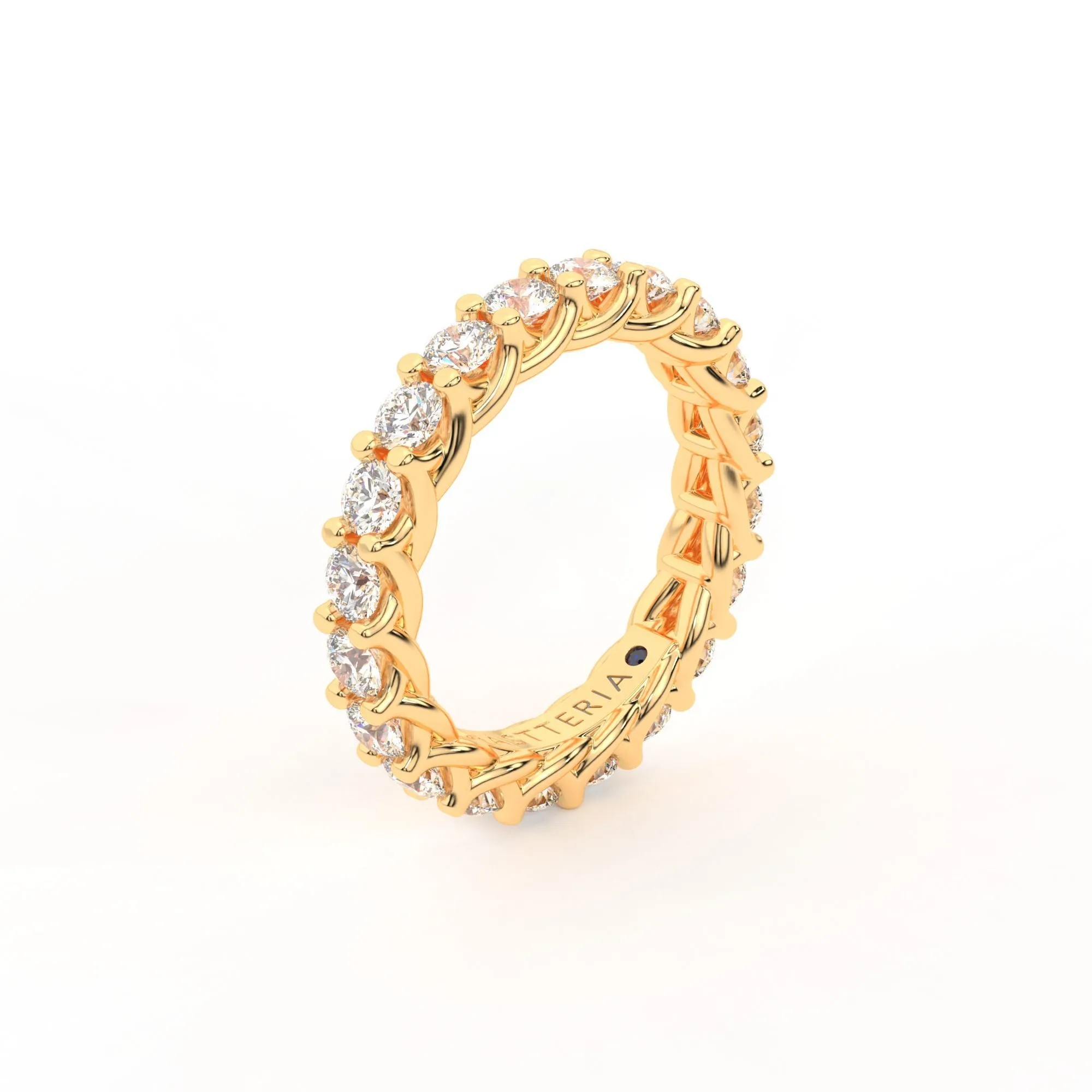 Eternal round shape eternity ring, Medium, 2.0 ct. (Approx.),Eternity Rings