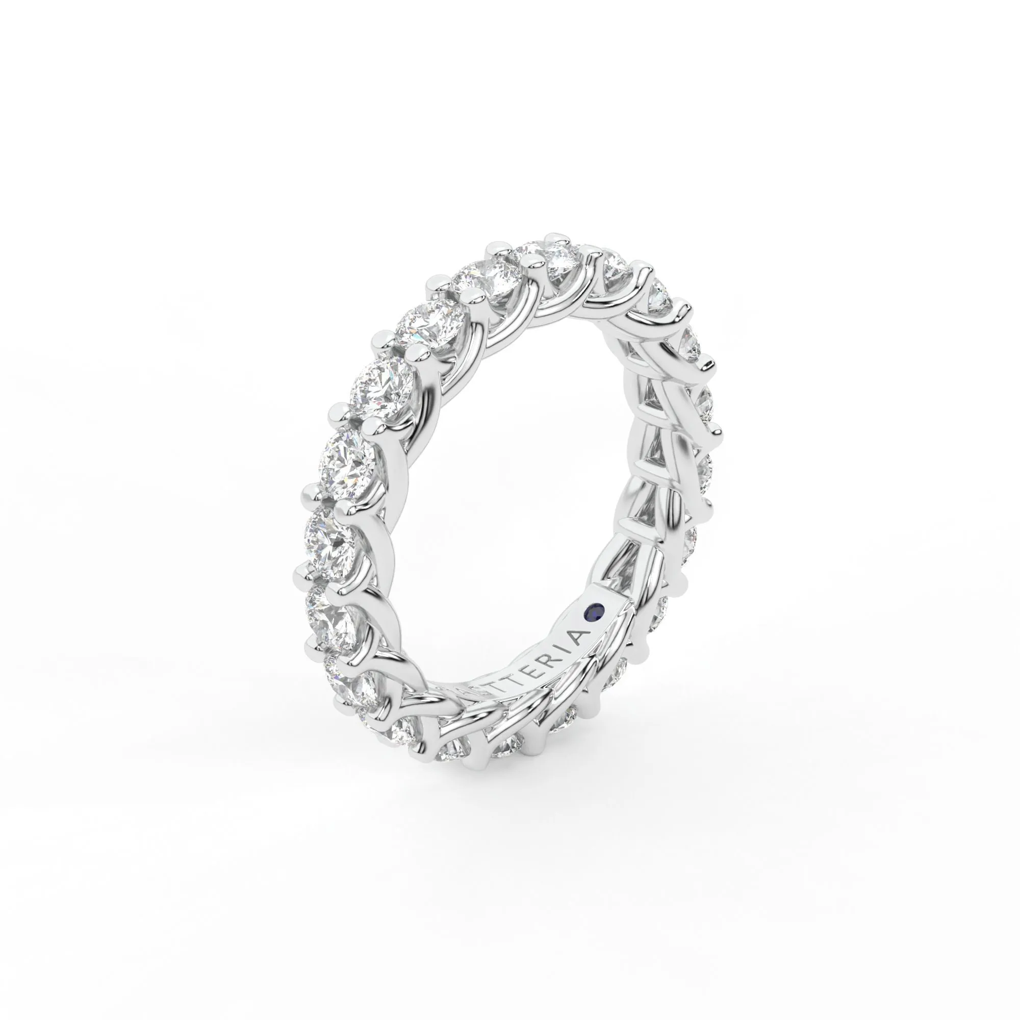 Eternal round shape eternity ring, Medium, 2.0 ct. (Approx.),Eternity Rings