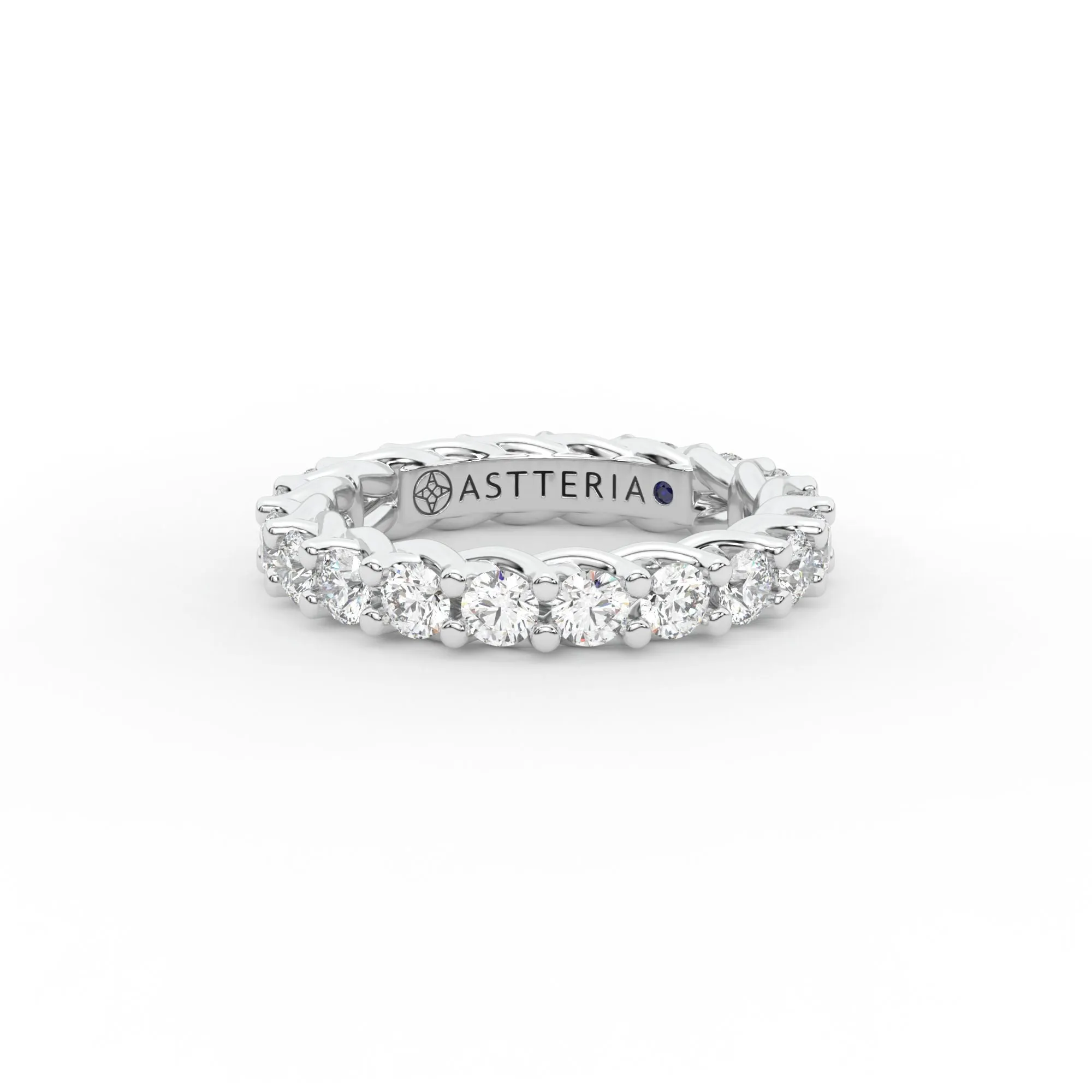 Eternal round shape eternity ring, Medium, 2.0 ct. (Approx.),Eternity Rings