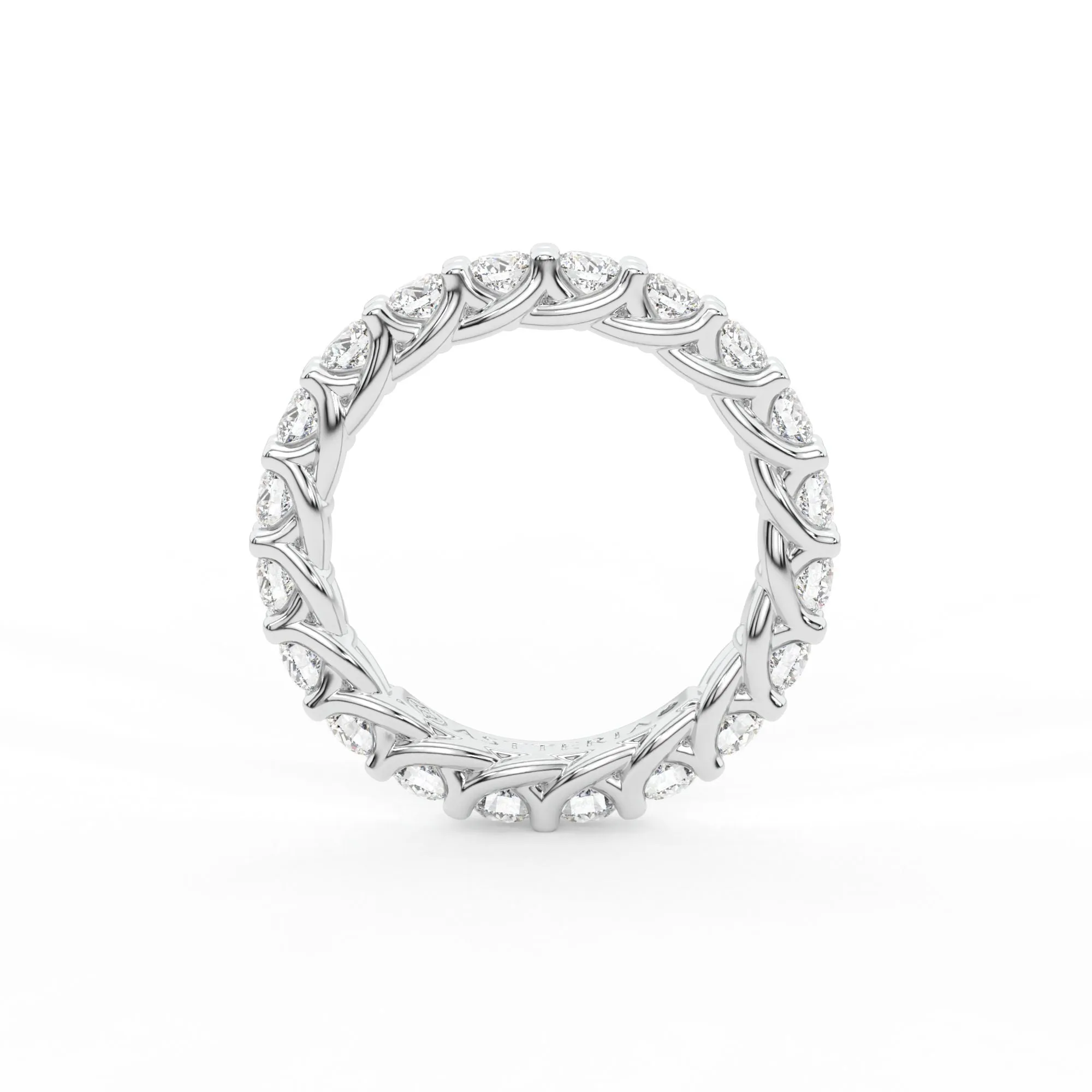 Eternal round shape eternity ring, Medium, 2.0 ct. (Approx.),Eternity Rings