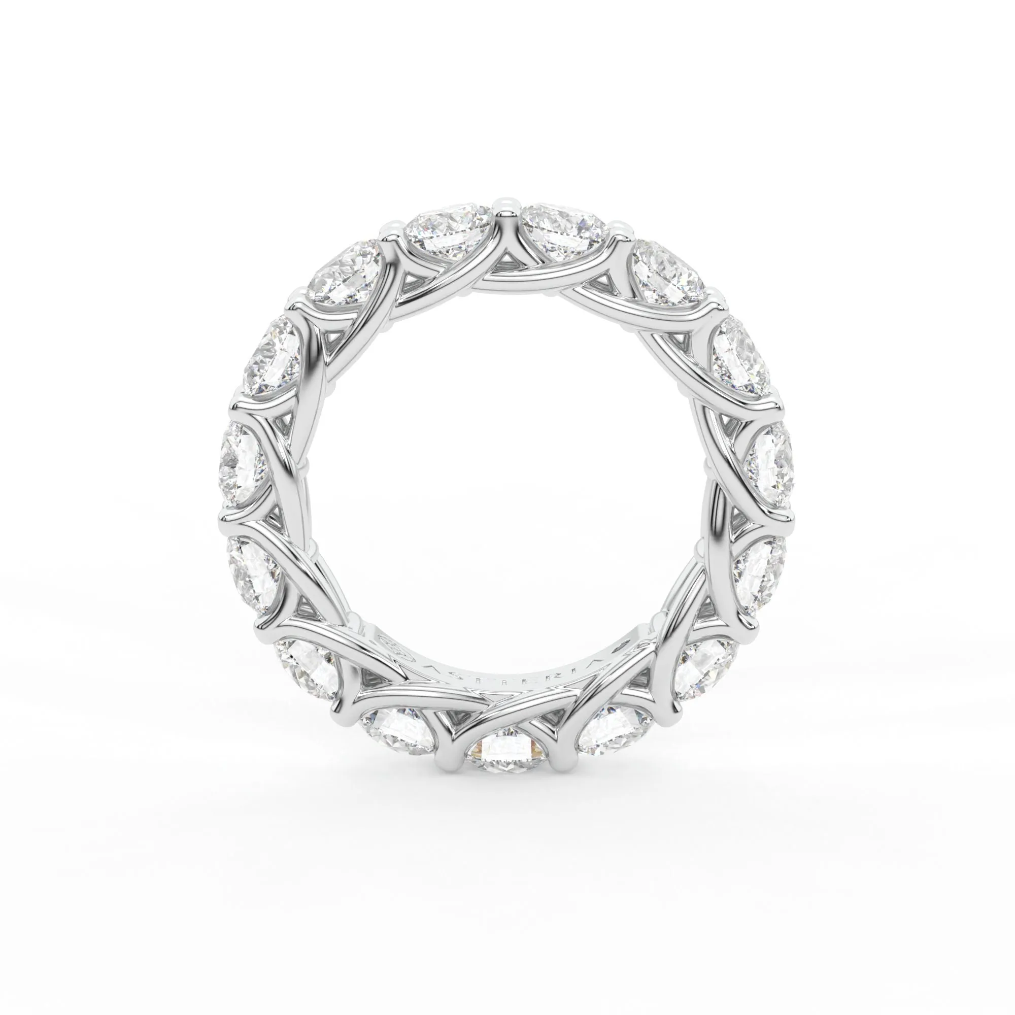 Eternal round shape eternity ring, X-Large, 5.5 ct. (Approx.),Eternity Rings