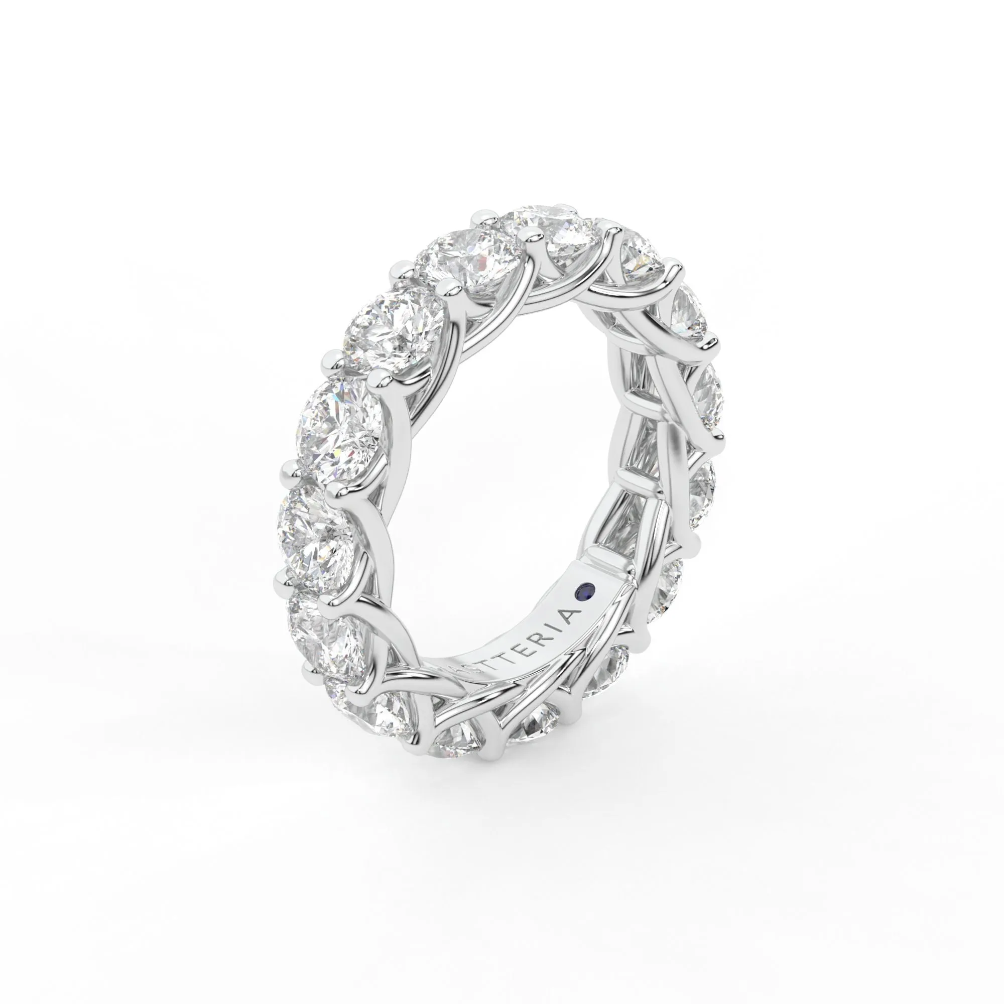 Eternal round shape eternity ring, X-Large, 5.5 ct. (Approx.),Eternity Rings