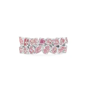 Fancy Light Pink Diamond Ring, 2.17 Ct. TW, MIX shape,Rings Colored Diamond