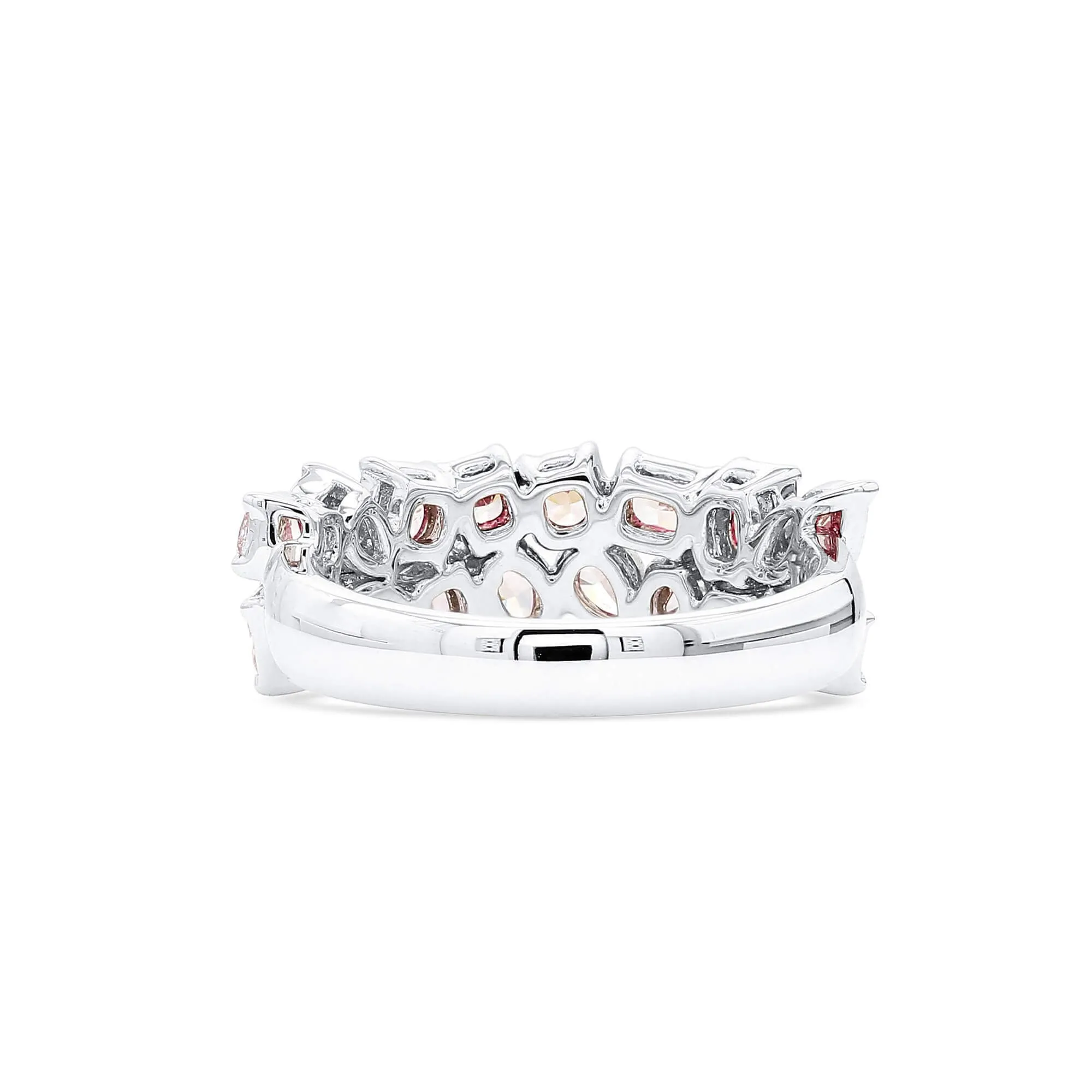 Fancy Light Pink Diamond Ring, 2.17 Ct. TW, MIX shape,Rings Colored Diamond