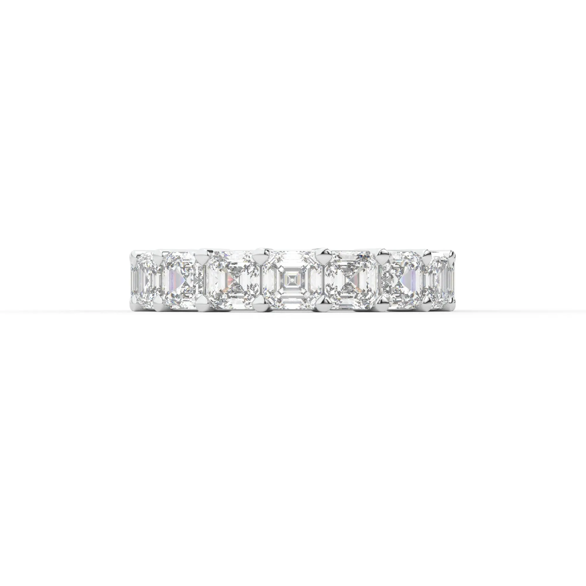 Majestic Assher cut eternity ring, Large, 5.5 ct. (Approx.),Eternity Rings
