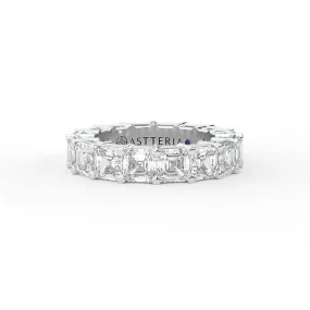 Majestic Assher cut eternity ring, X-Large, 8.0 ct. (Approx.),Eternity Rings