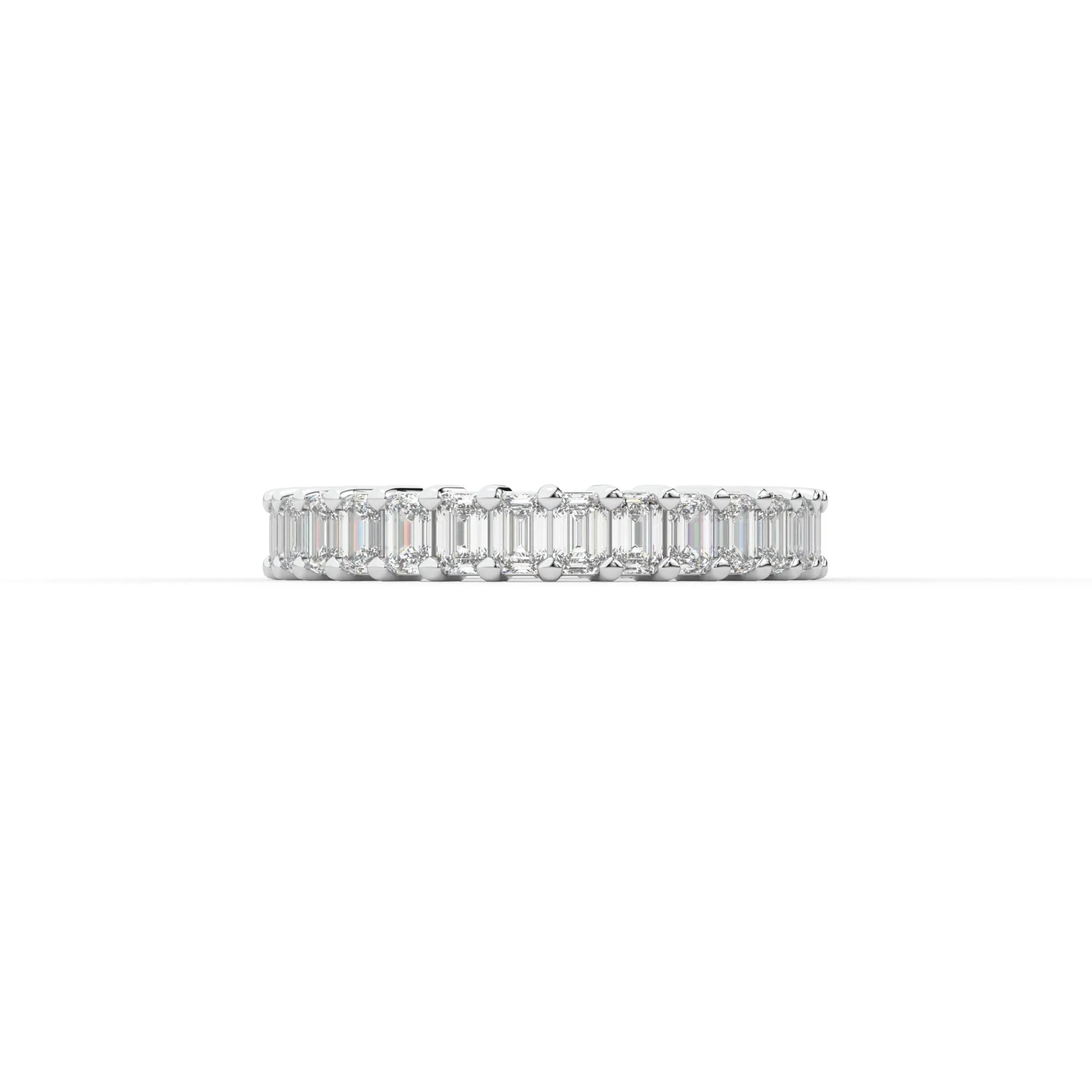 Majestic emerald shape eternity ring, Medium, 2.5 ct. (Approx.),Eternity Rings