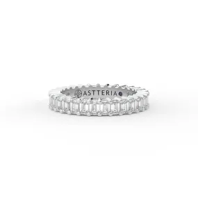 Majestic emerald shape eternity ring, Medium, 2.5 ct. (Approx.),Eternity Rings