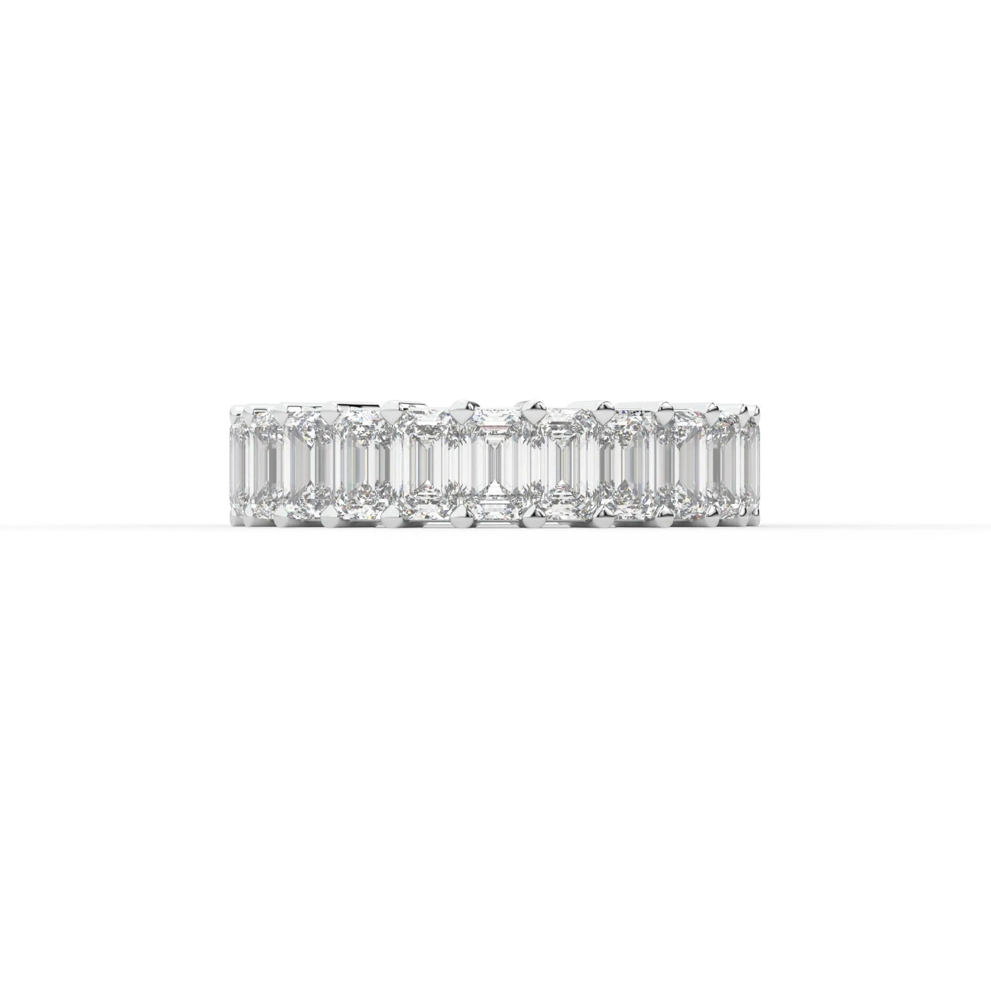 Majestic emerald shape eternity ring, X-Large, 6.0 ct. (Approx.),Eternity Rings
