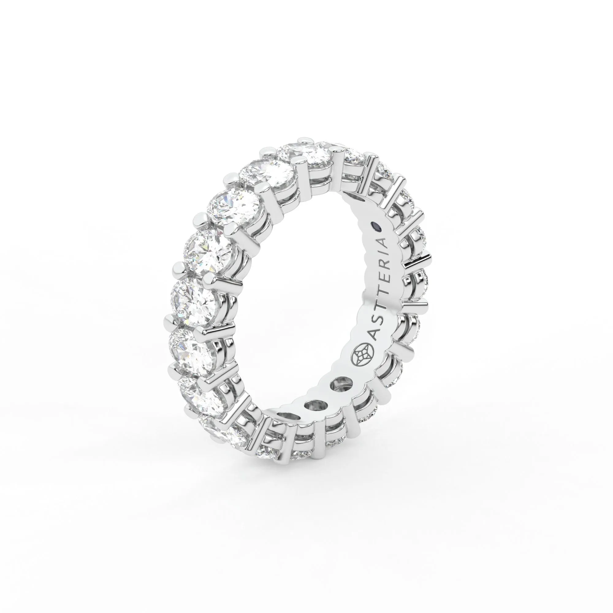 Majestic oval shape eternity ring, Large, 4.0 ct. (Approx.),Eternity Rings