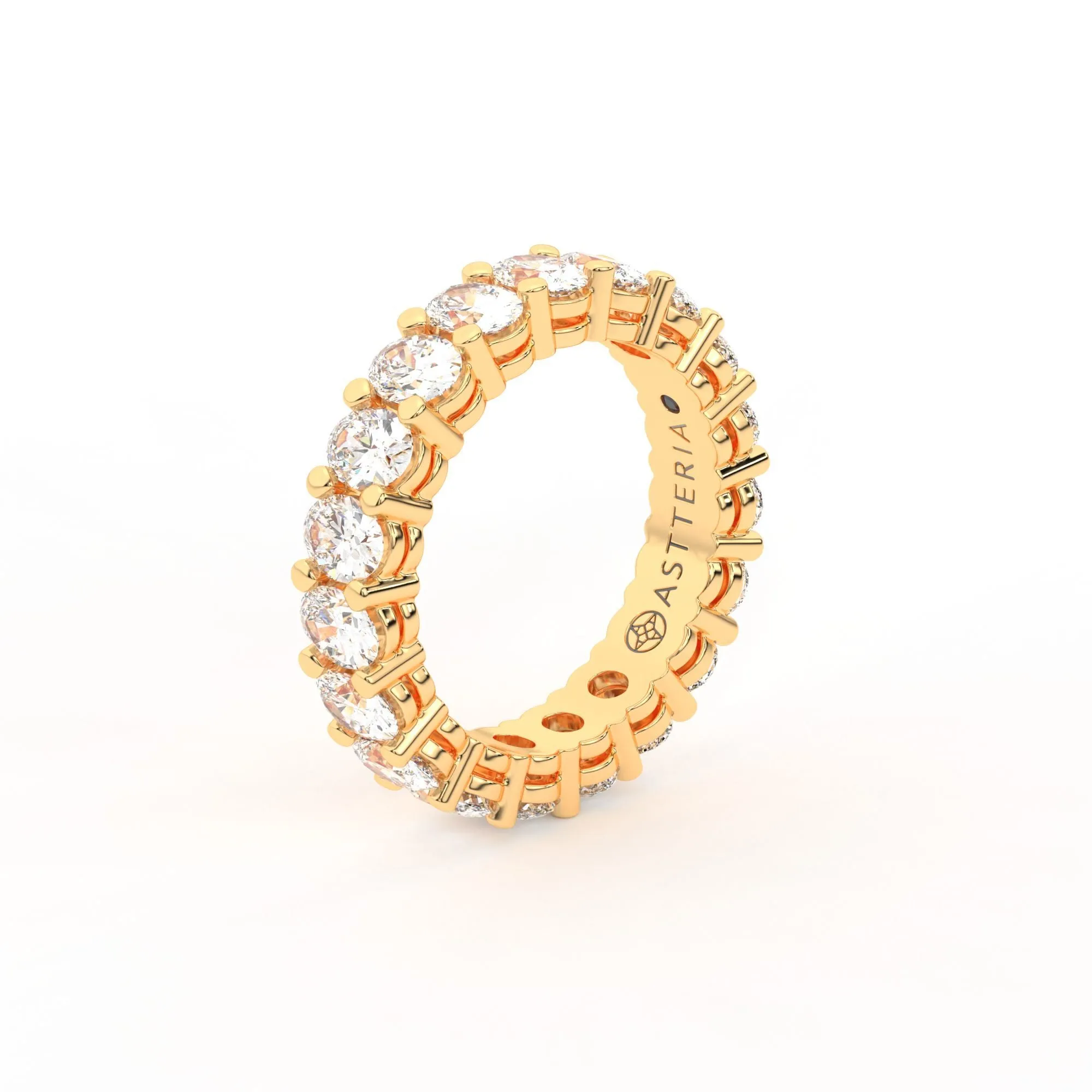 Majestic oval shape eternity ring, Large, 4.0 ct. (Approx.),Eternity Rings