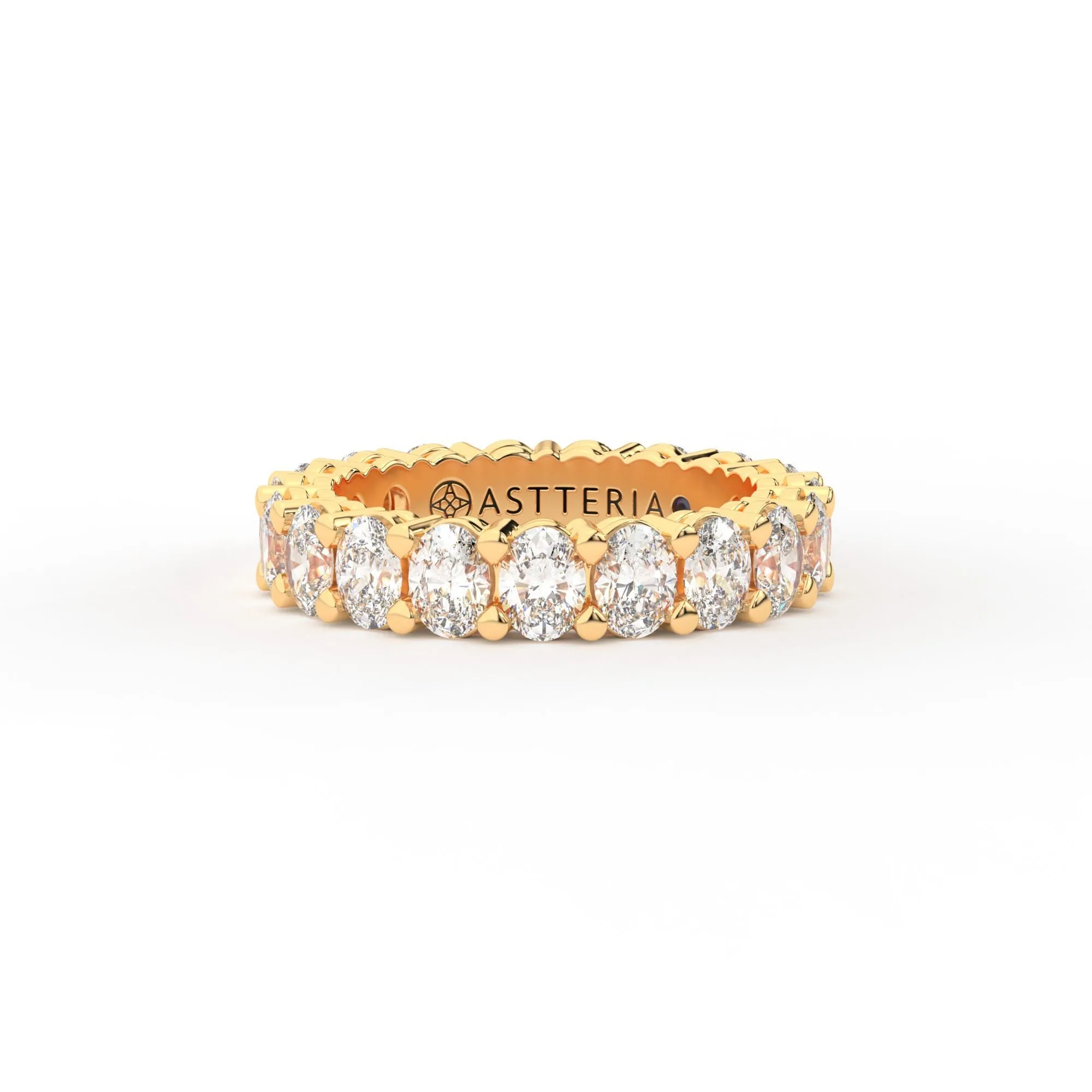 Majestic oval shape eternity ring, Large, 4.0 ct. (Approx.),Eternity Rings