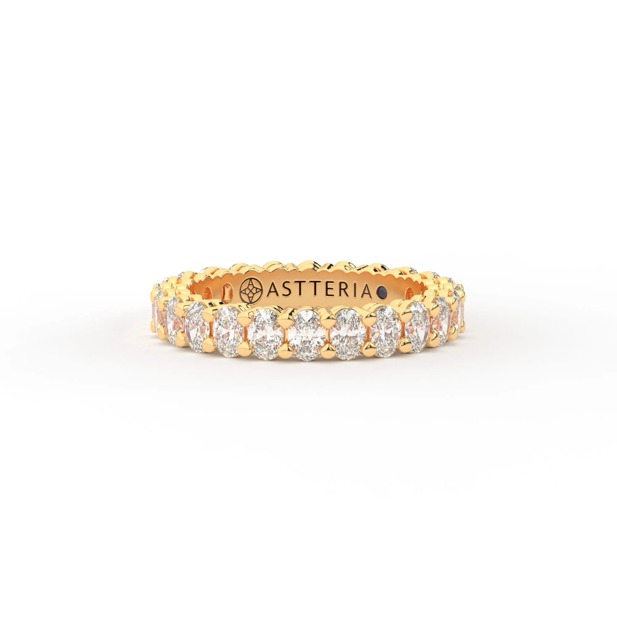 Majestic oval shape eternity ring, Medium, 2.5 ct. (Approx.),Eternity Rings