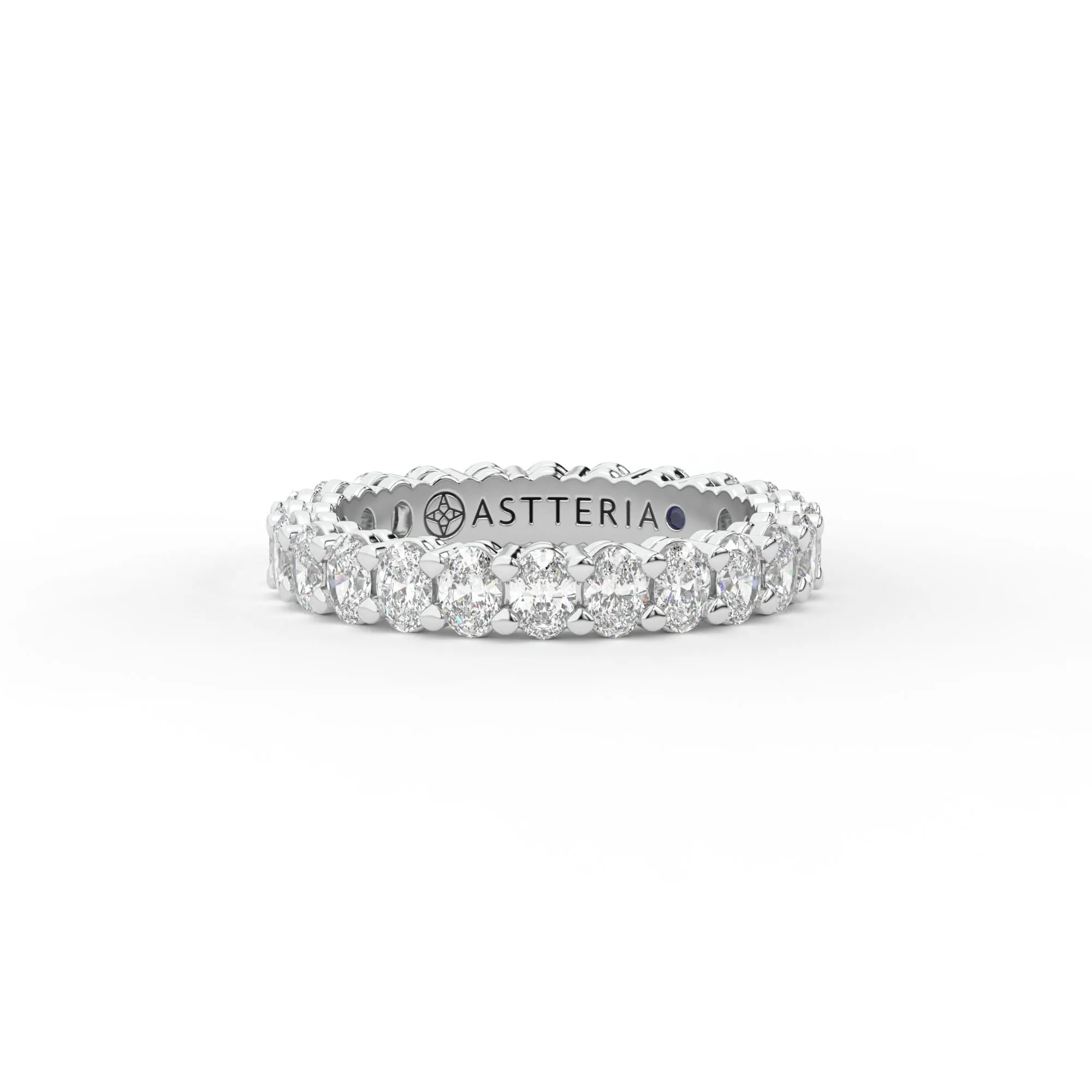 Majestic oval shape eternity ring, Medium, 2.5 ct. (Approx.),Eternity Rings