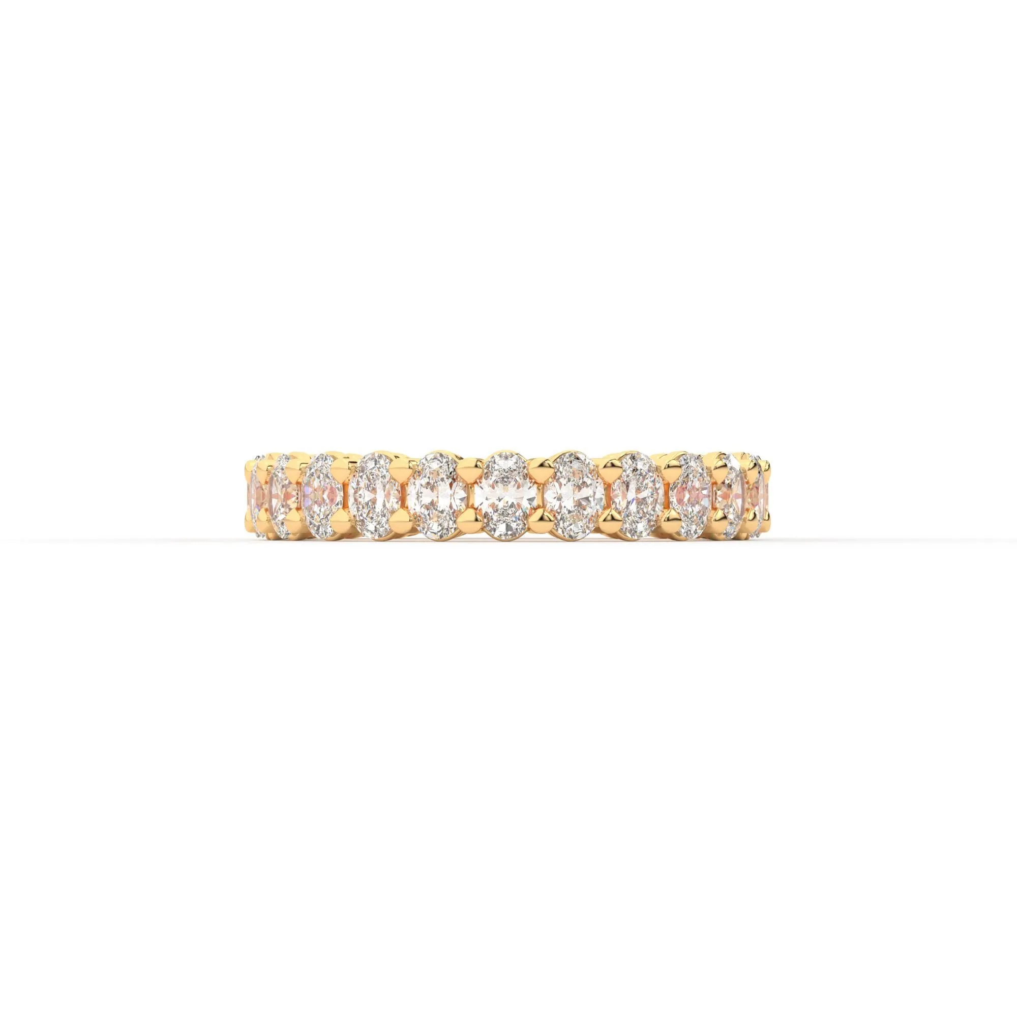 Majestic oval shape eternity ring, Medium, 2.5 ct. (Approx.),Eternity Rings