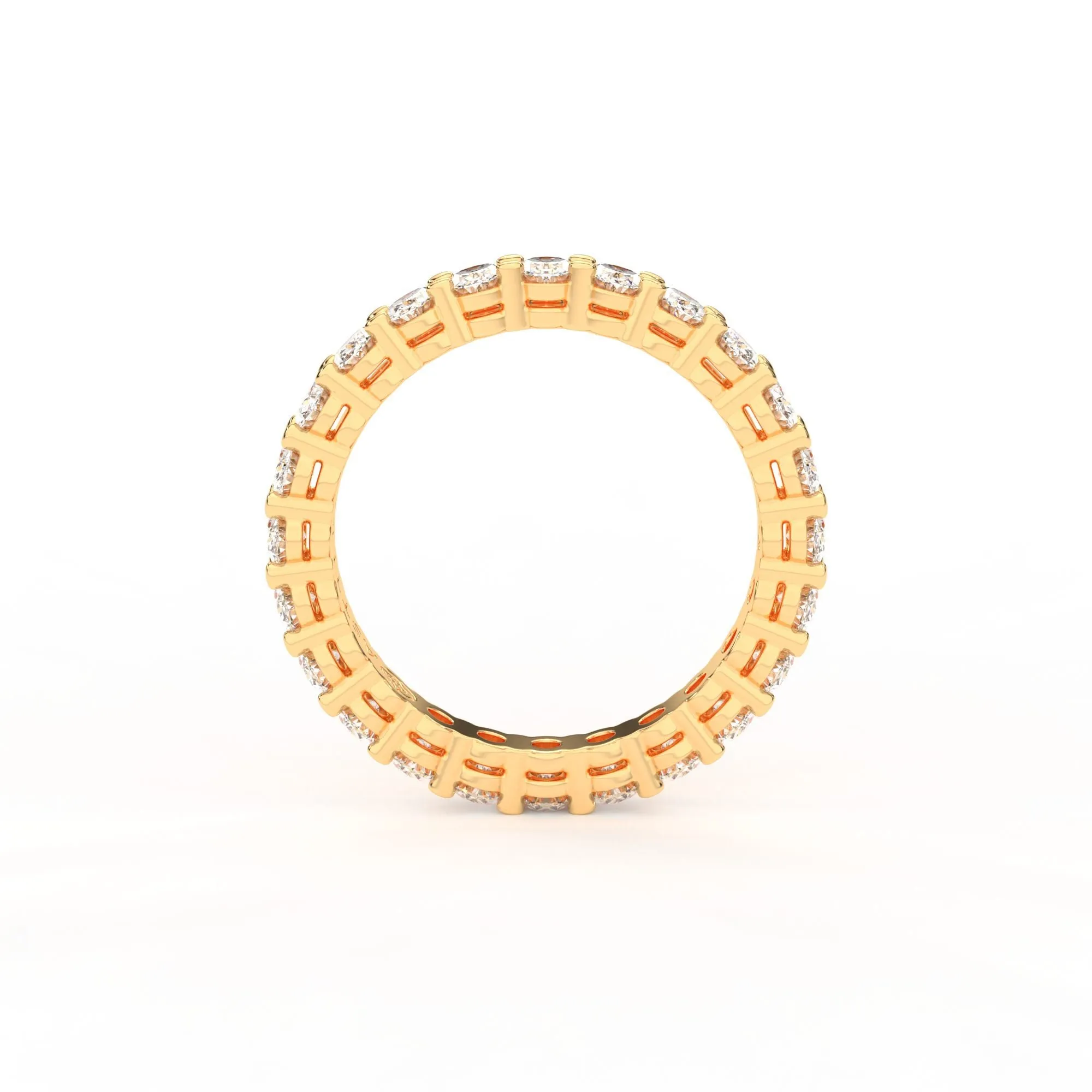 Majestic oval shape eternity ring, Medium, 2.5 ct. (Approx.),Eternity Rings