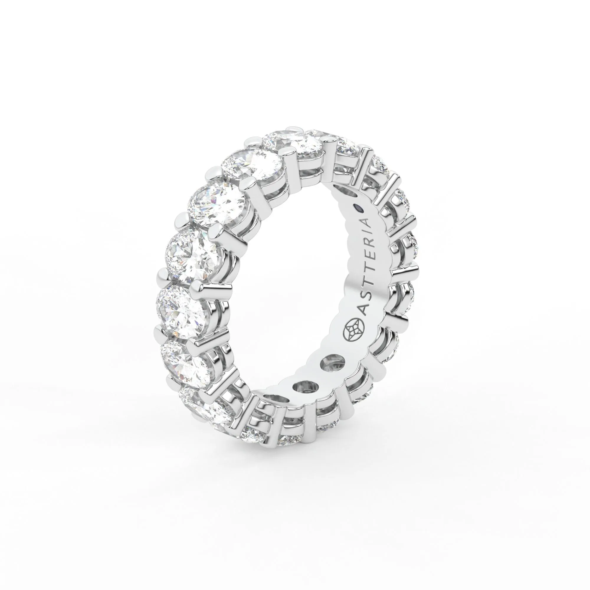 Majestic oval shape eternity ring, X-Large, 5.0 ct. (Approx.),Eternity Rings