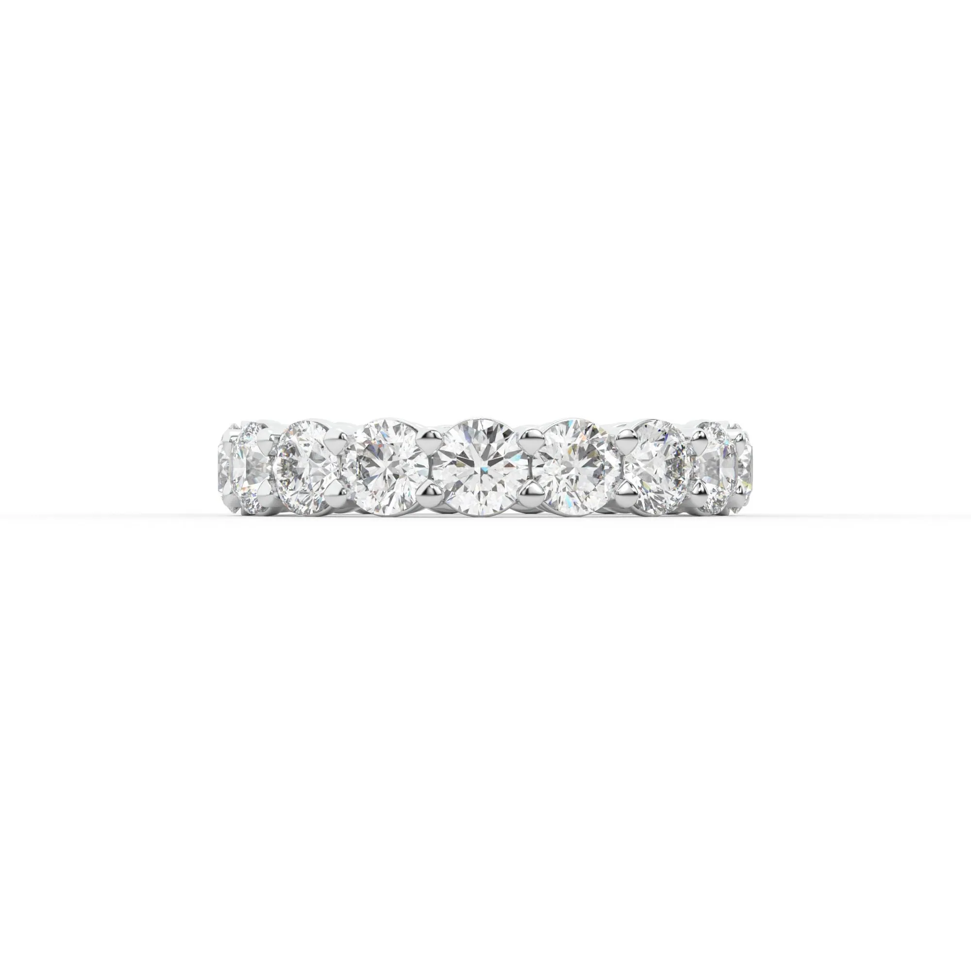 Majestic round shape eternity ring,  Large, 4.0 ct. (Approx.),Eternity Rings